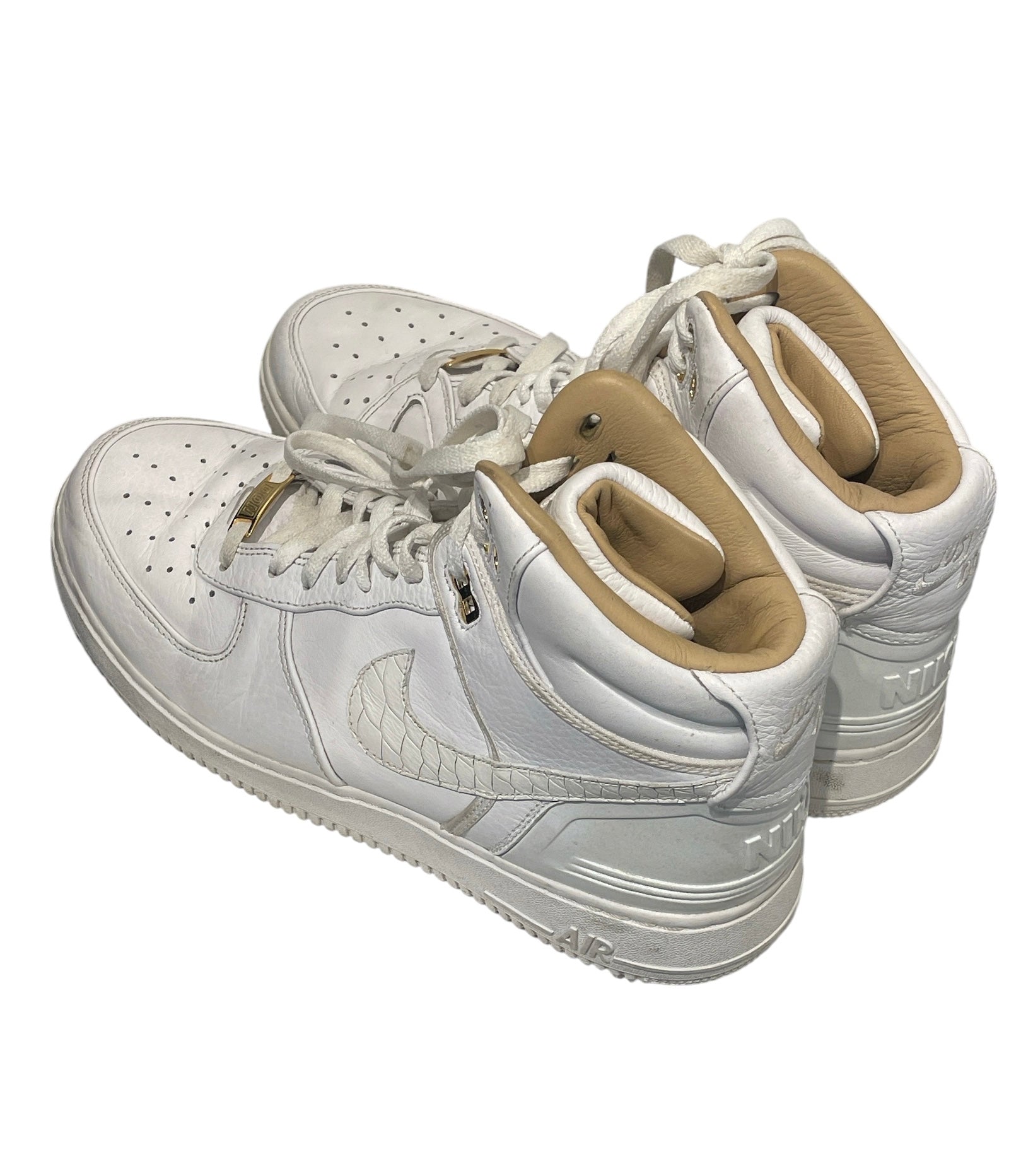 NIKE/Hi-Sneakers/US 11/WHT/U-Tip/air max lebron vii view 2