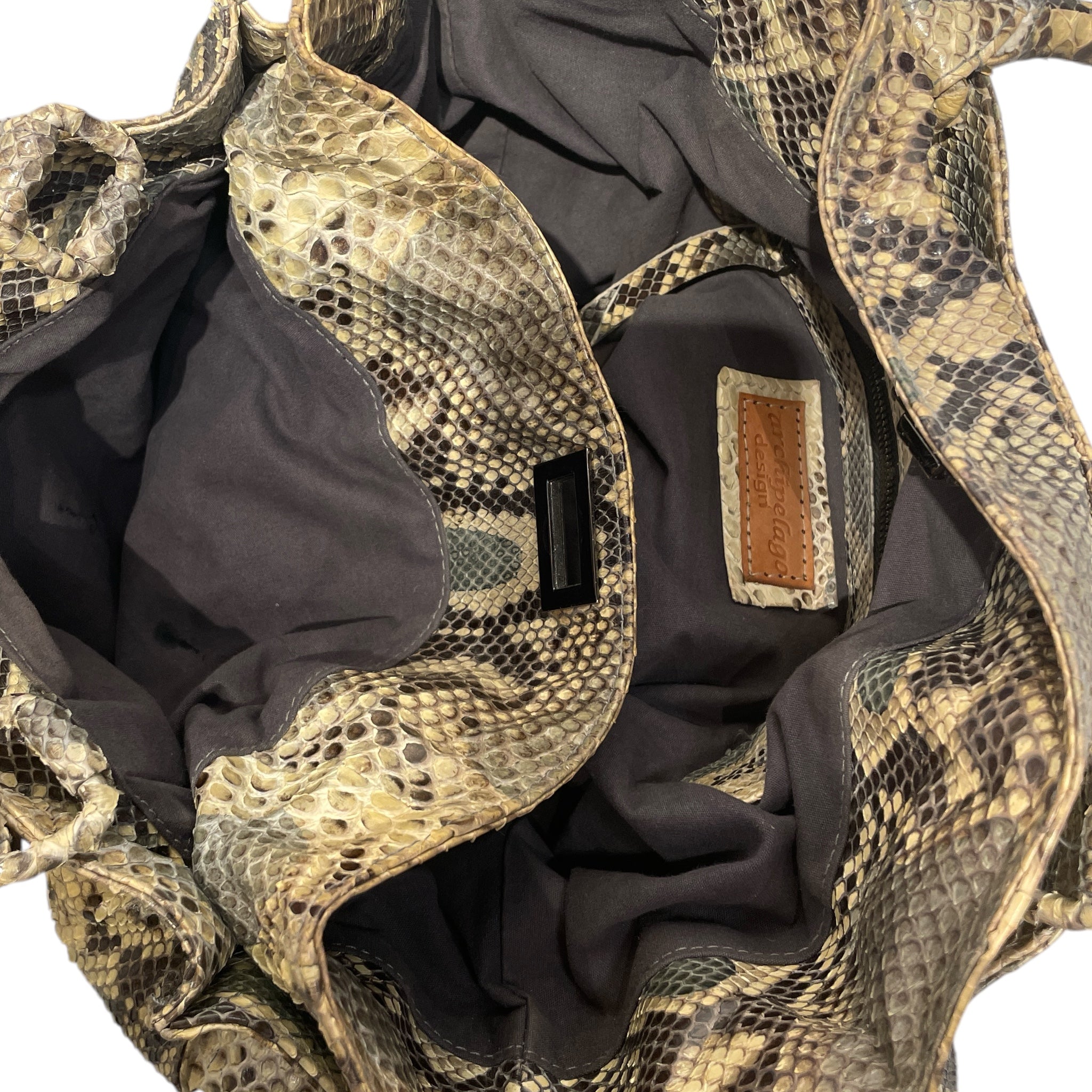archipelago design/Hand Bag/Animal Pattern/GRN/ view 6