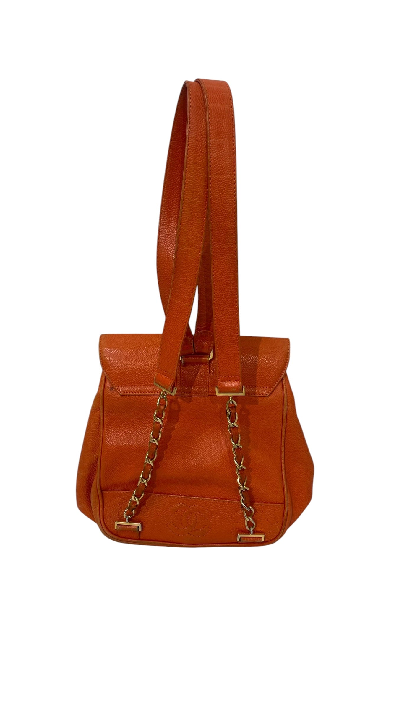 CHANEL/Backpack/Leather/ORN/CAVIAR TRIPPLE CC BACKPACK view 2