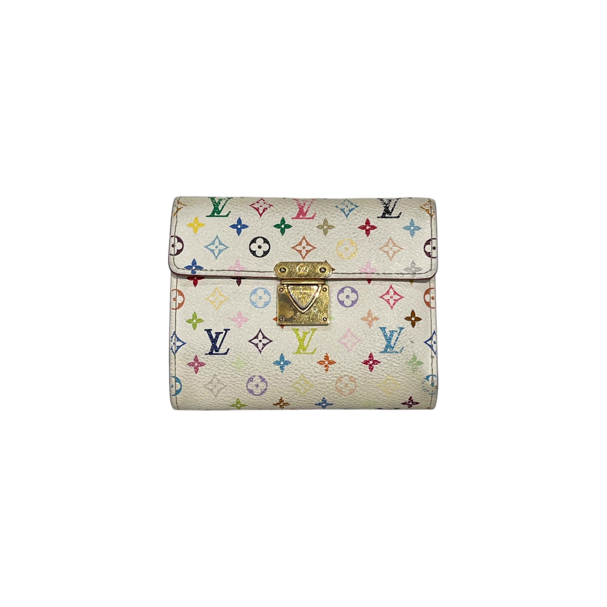 LOUIS VUITTON/Wallet/Monogram/Leather/WHT/M's/TAKASHI MURAKAMI MONOGRAM view 1