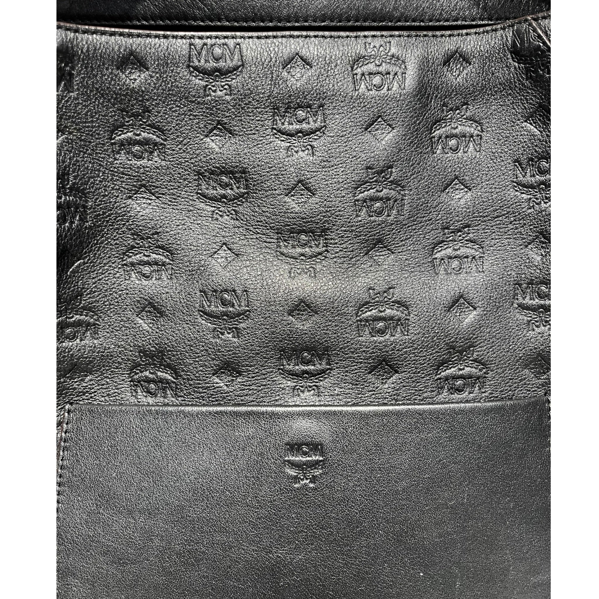 MCM/Hand Bag/BLK/6648U view 3