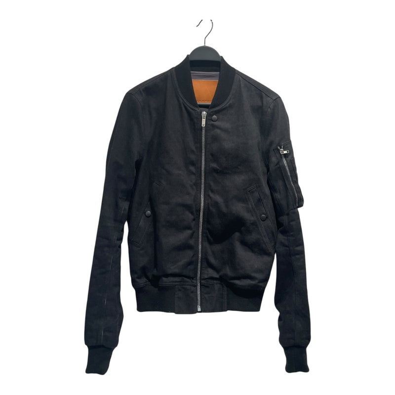RICK OWENS DRKSHDW/Blouson/M/Cotton/BLK/Flight Bomber