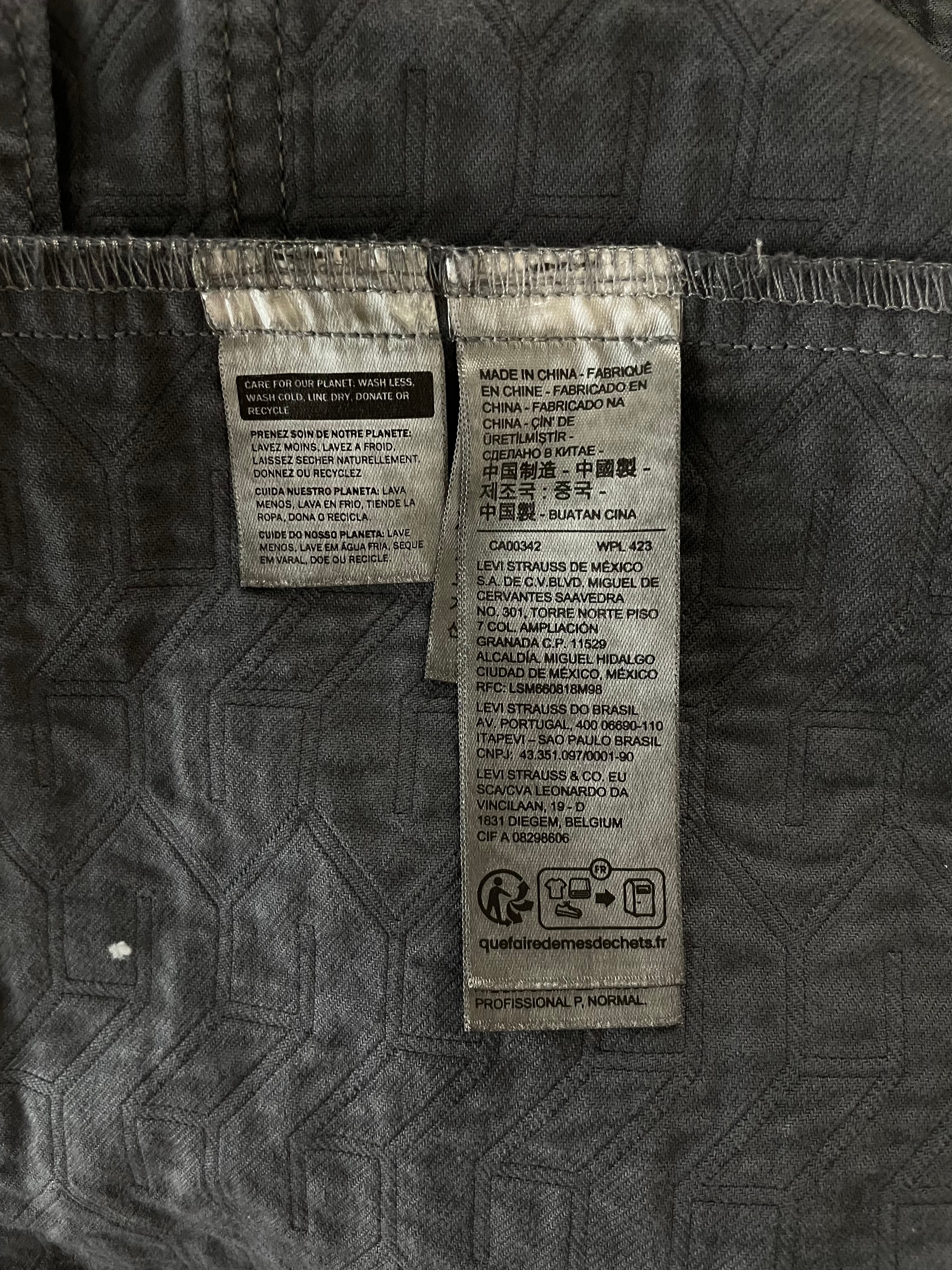 Levi's/STUSSY/Denim Jkt/XXL/Denim/GRY/CA00342 view 7