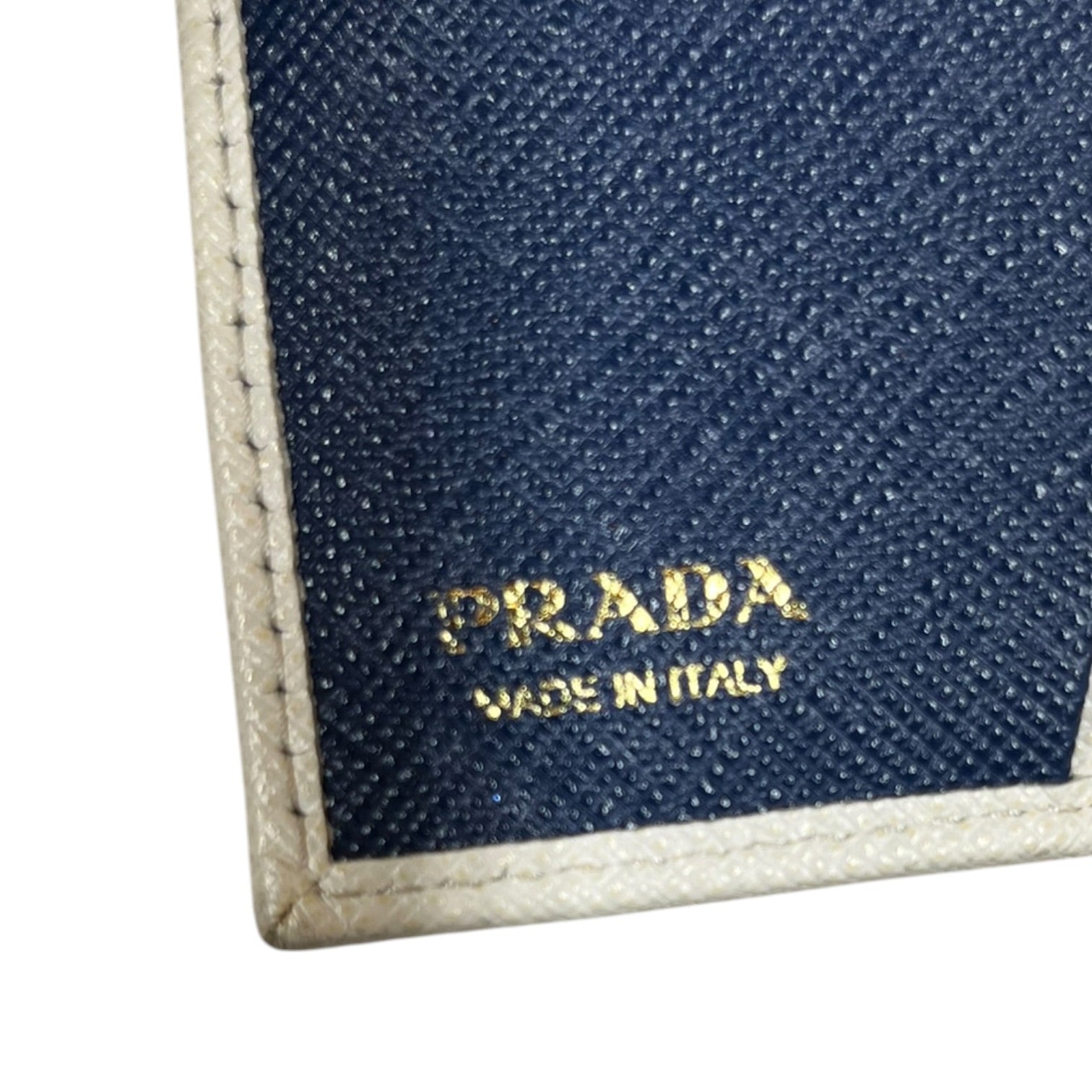 PRADA/Bifold Wallet/Leather/WHT/L's/ view 5