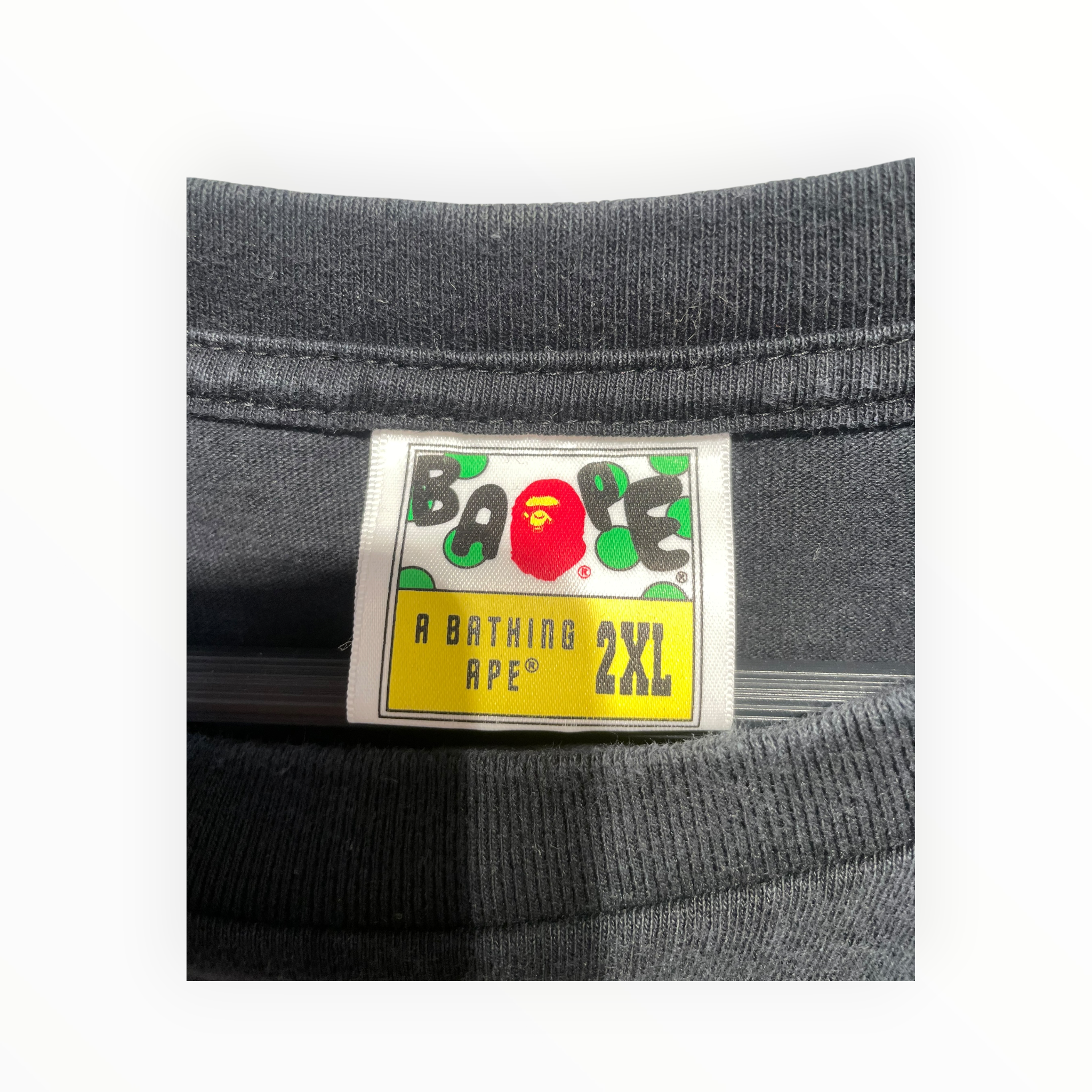 A BATHING APE/T-Shirt/XXL/Cotton/BLK/Graphic/BABY MILO view 3