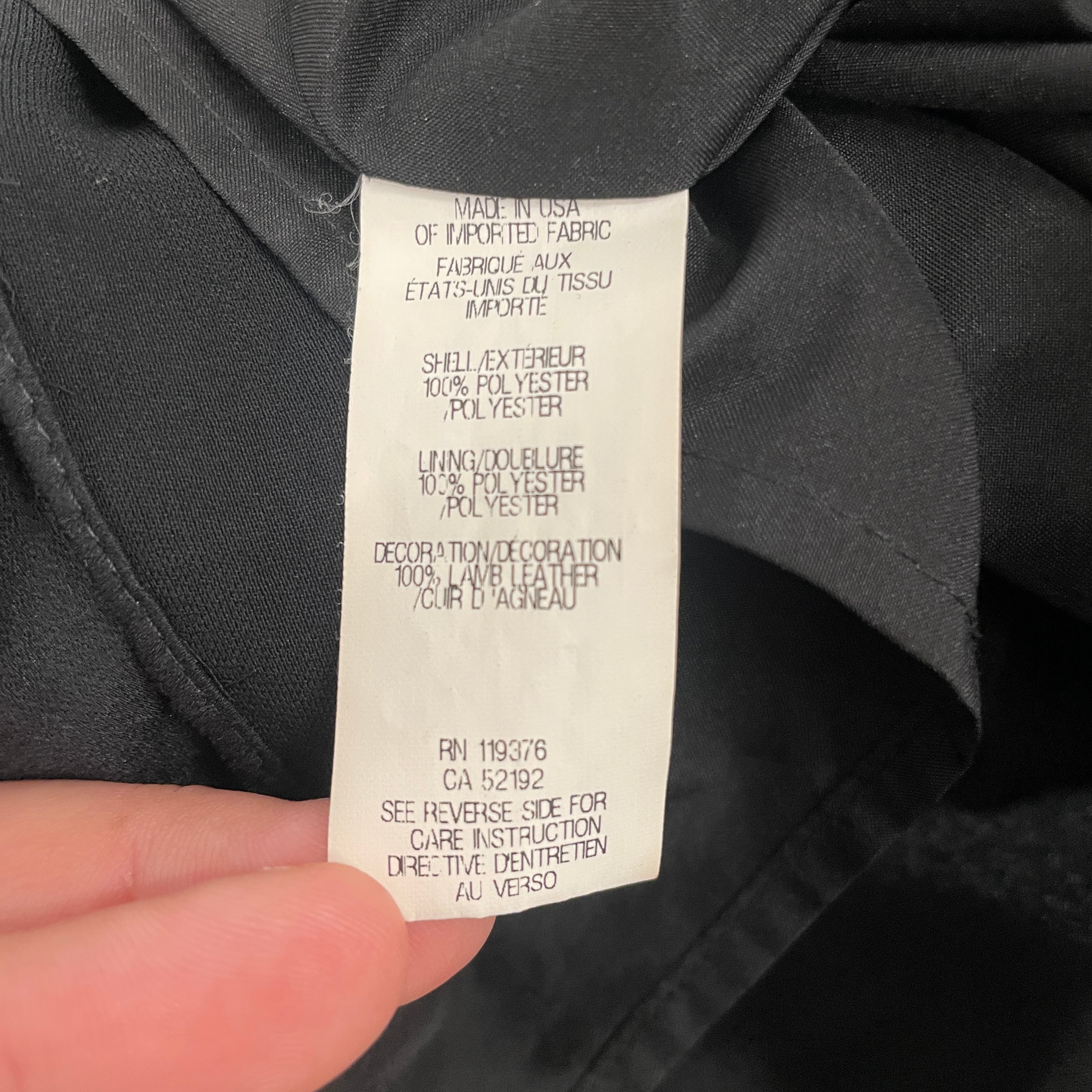Helmut Lang/Dress/0/Polyester/BLK/ARTEMIS DRAPE view 5