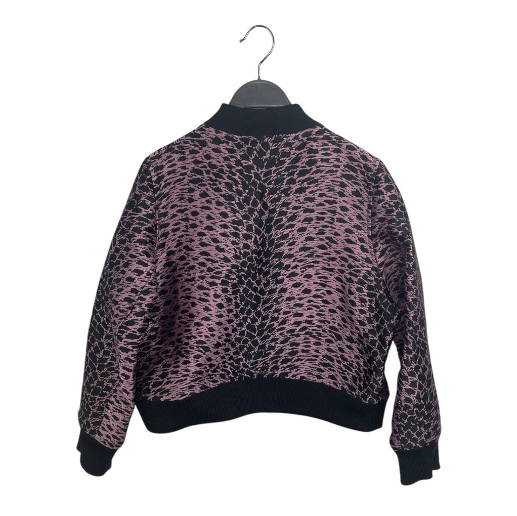 UNDERCOVER/Jacket/3/Animal Pattern/Polyester/PPL/SNAKESKIN PPL/BLK BOMBER view 2