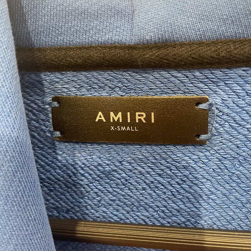 AMIRI/Hoodie/XS/Cotton/BLU/Pullover/CALIFORNIA SKELETON