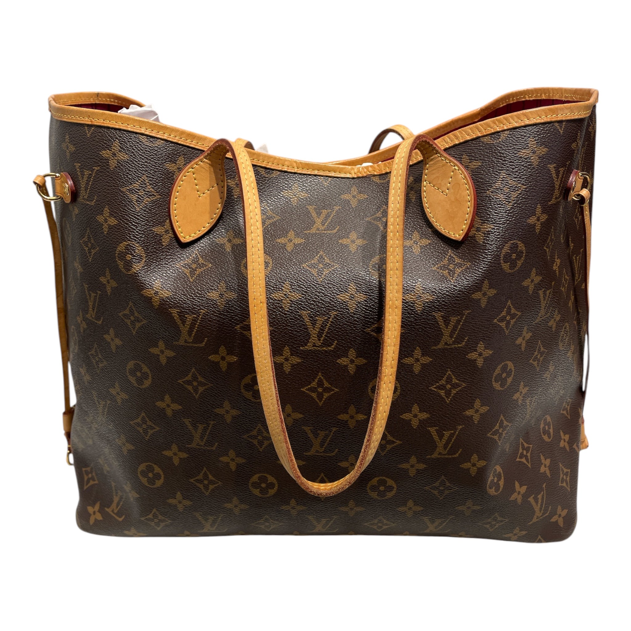 LOUIS VUITTON/Tote Bag/All Over Print/BRW/Damier Ebene Neverfull Tote GM view 1