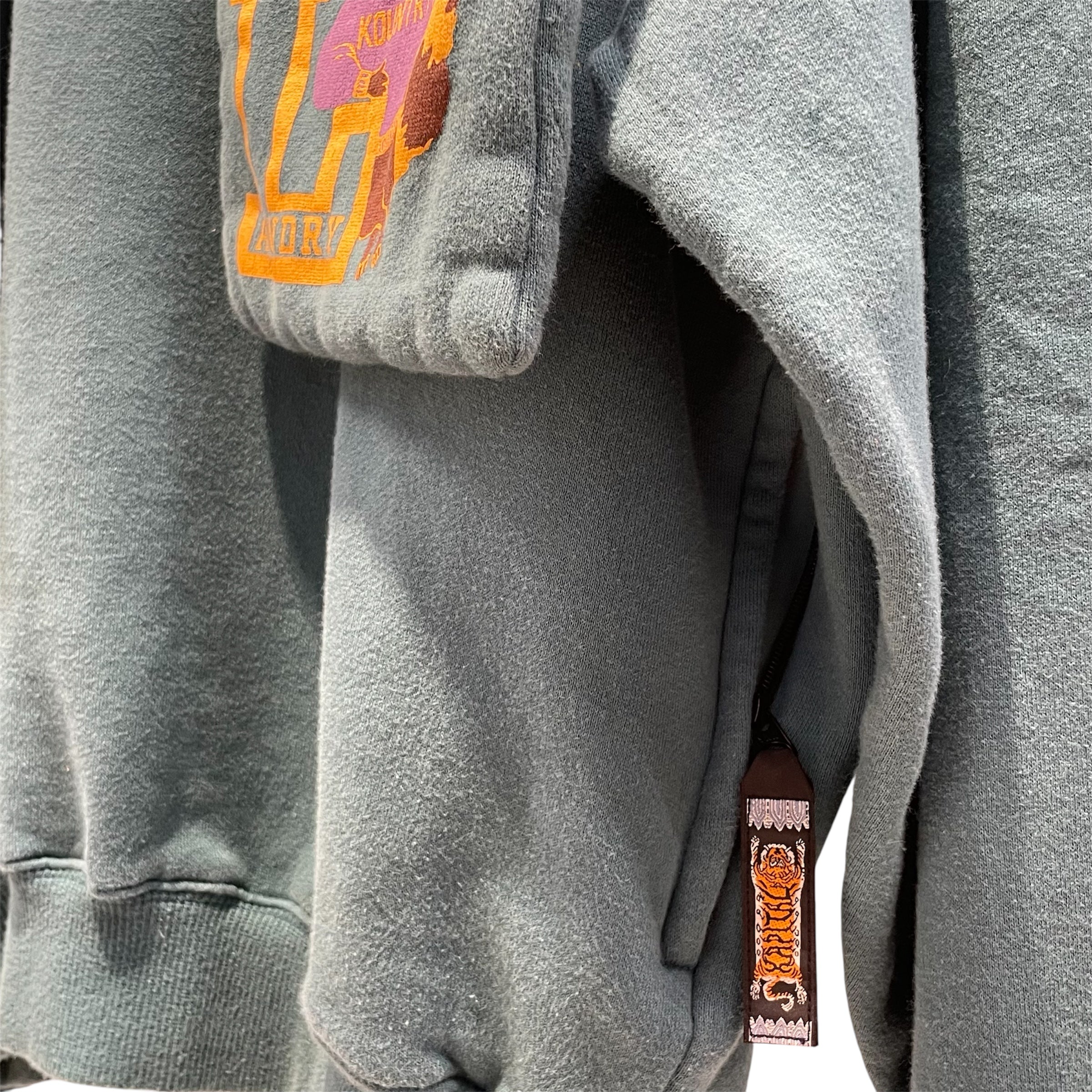 KAPITAL/Sweatshirt/Cotton/GRN/"KOUNTRY" ON NECK SLEEVE view 4