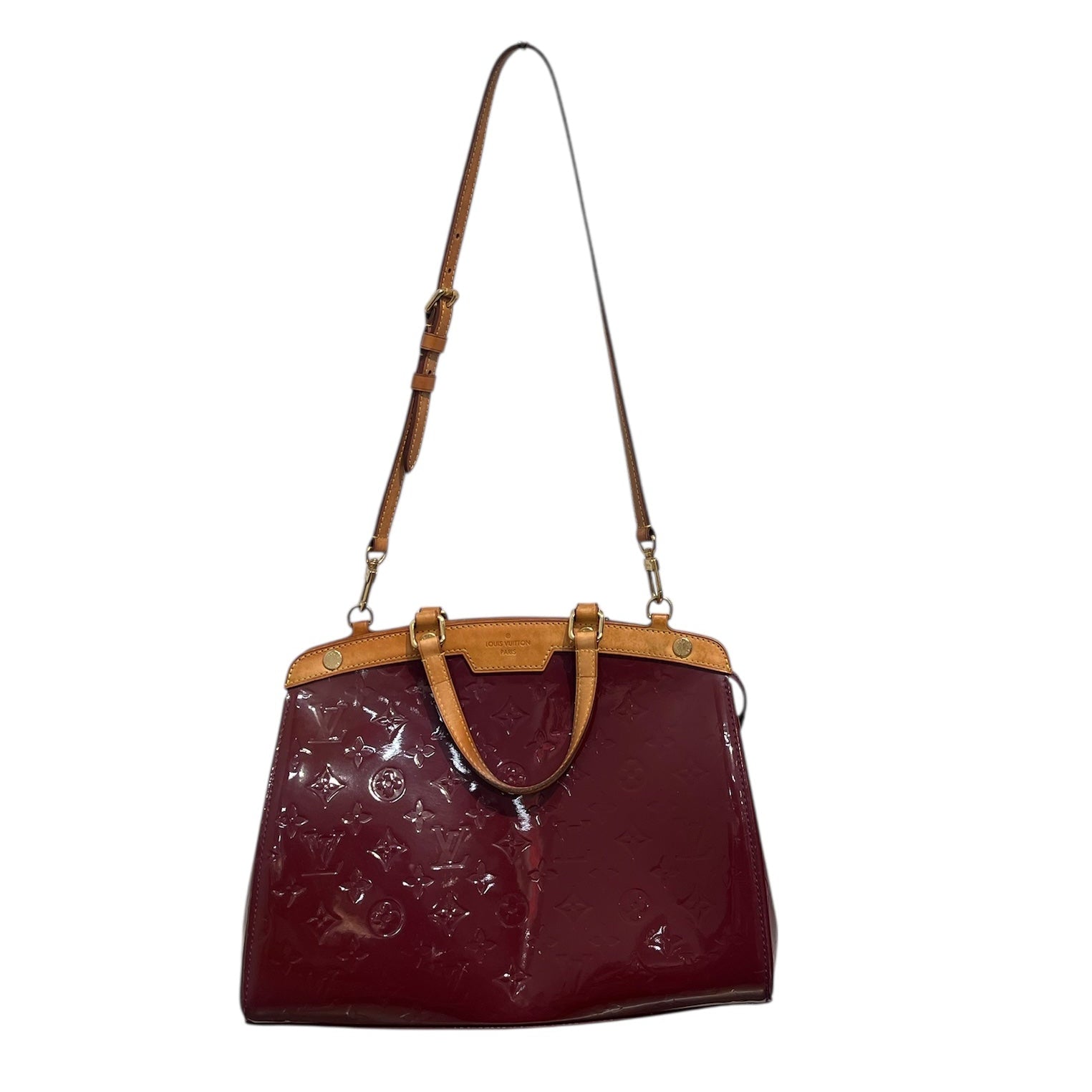 LOUIS VUITTON/Cross Body Bag/Monogram/Leather/BRD/PATENT SR0184 view 1