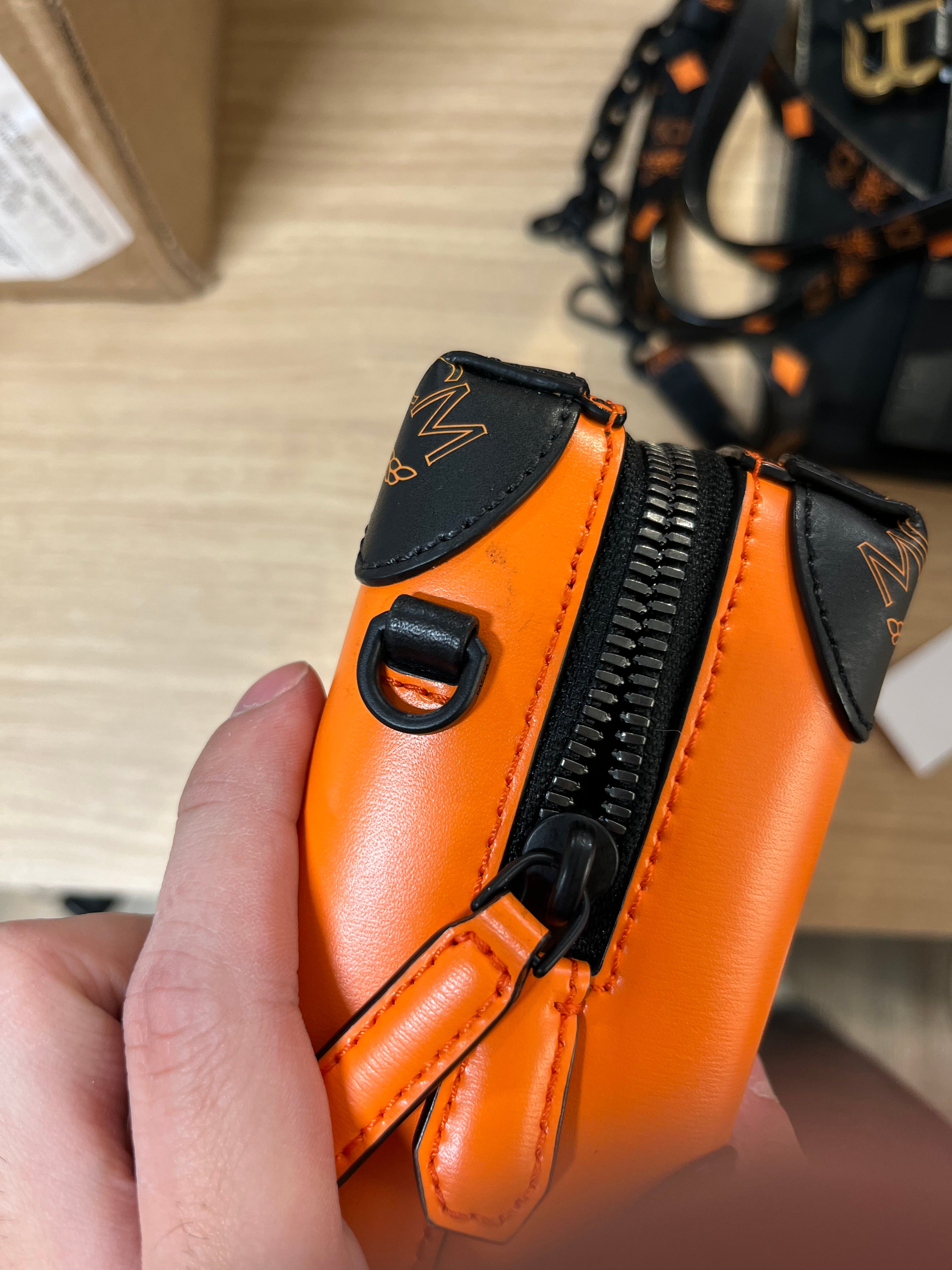 MCM/Bag/S/Leather/ORN/ view 5