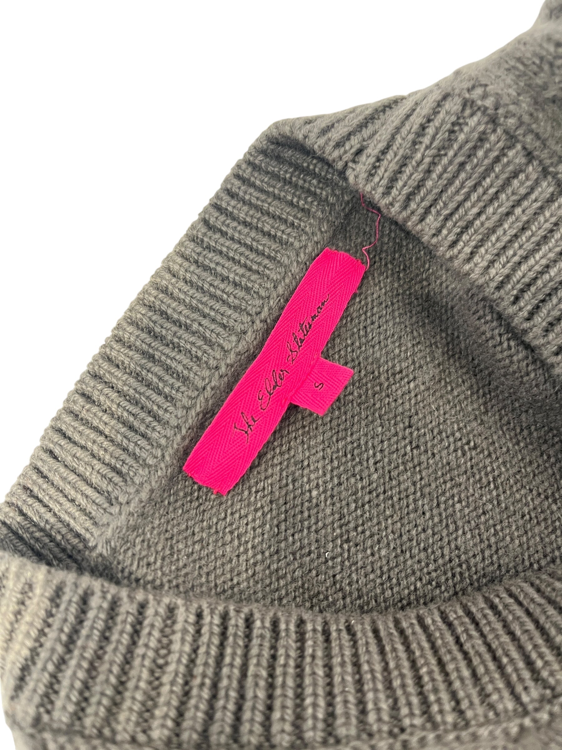 The Elder Statesman/Sweater/S/Cashmere/GRY/ view 3