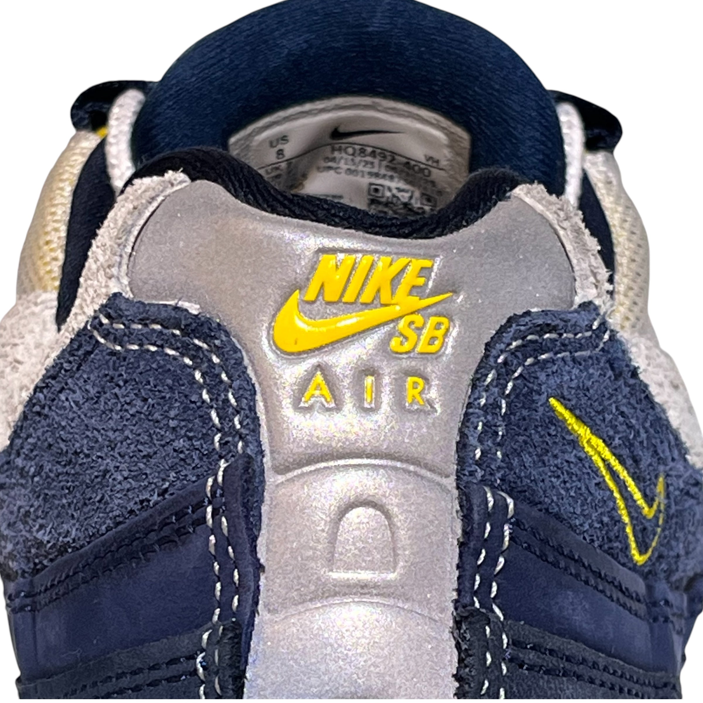 NIKE SB/Low-Sneakers/US 8/Border/Suede/NVY/ERIC KOSTON A95 OBSIDIAN view 4