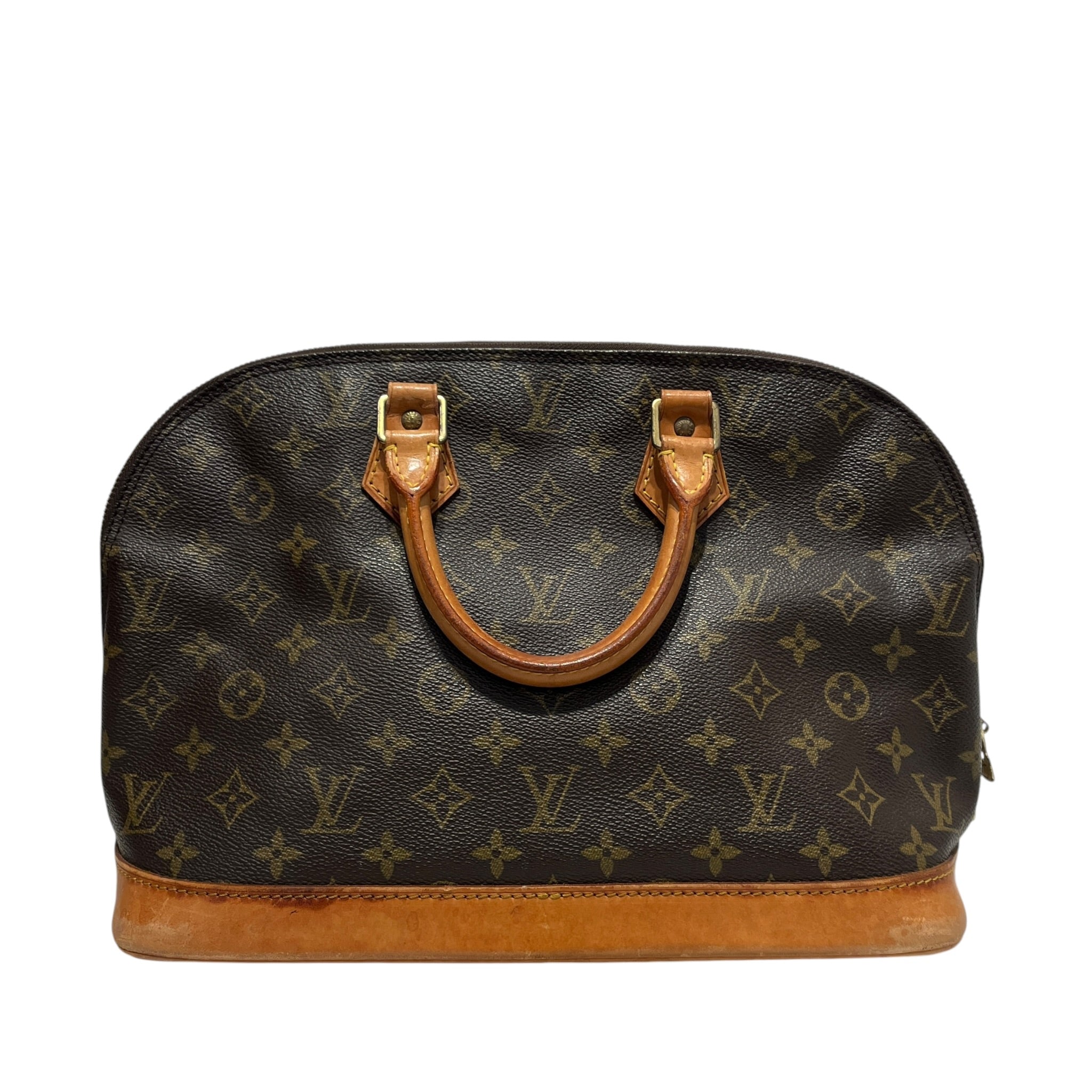 LOUIS VUITTON/Hand Bag/Leather/BRW/alma view 2