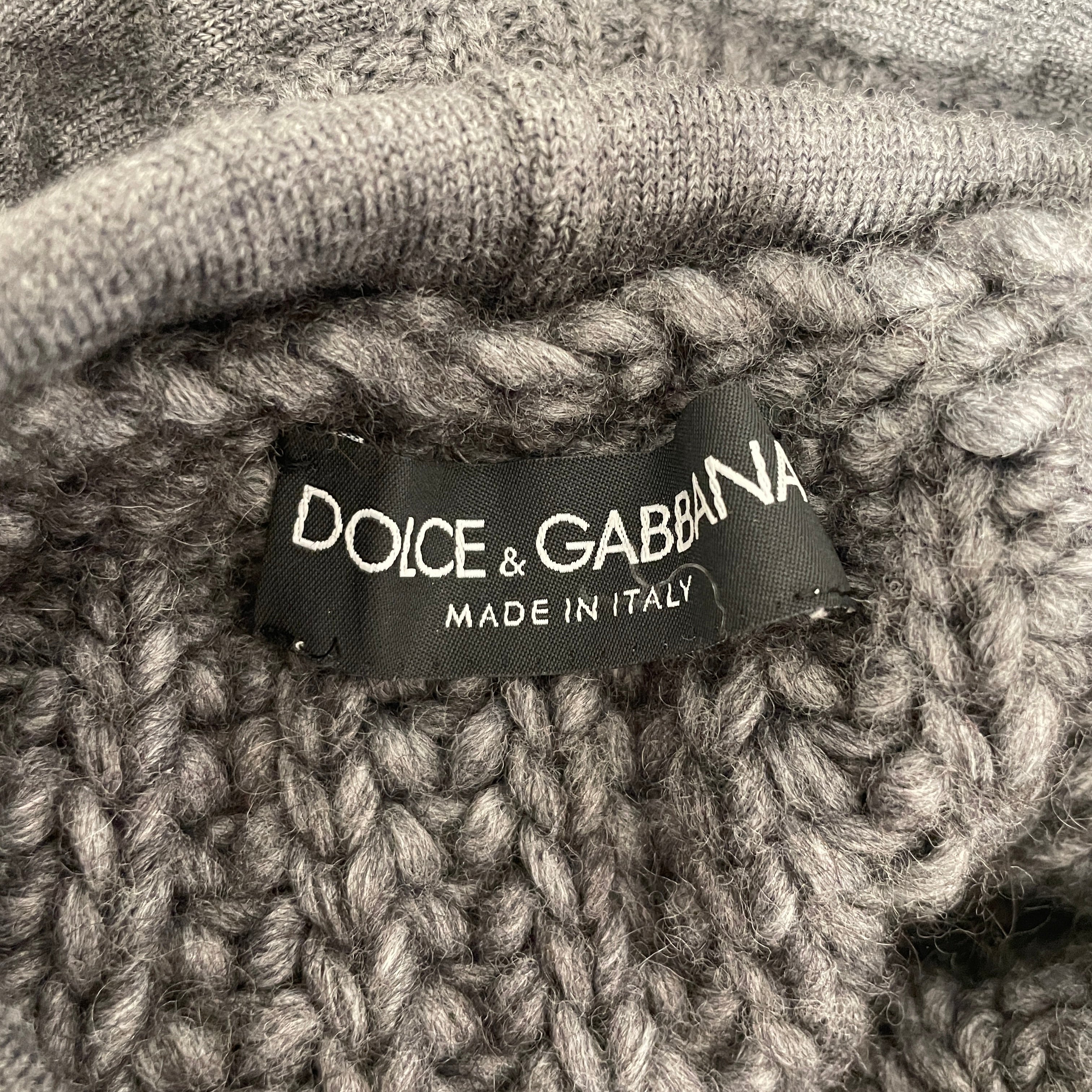 DOLCE&GABBANA/Hoodie/Cotton/GRY/2008 view 3
