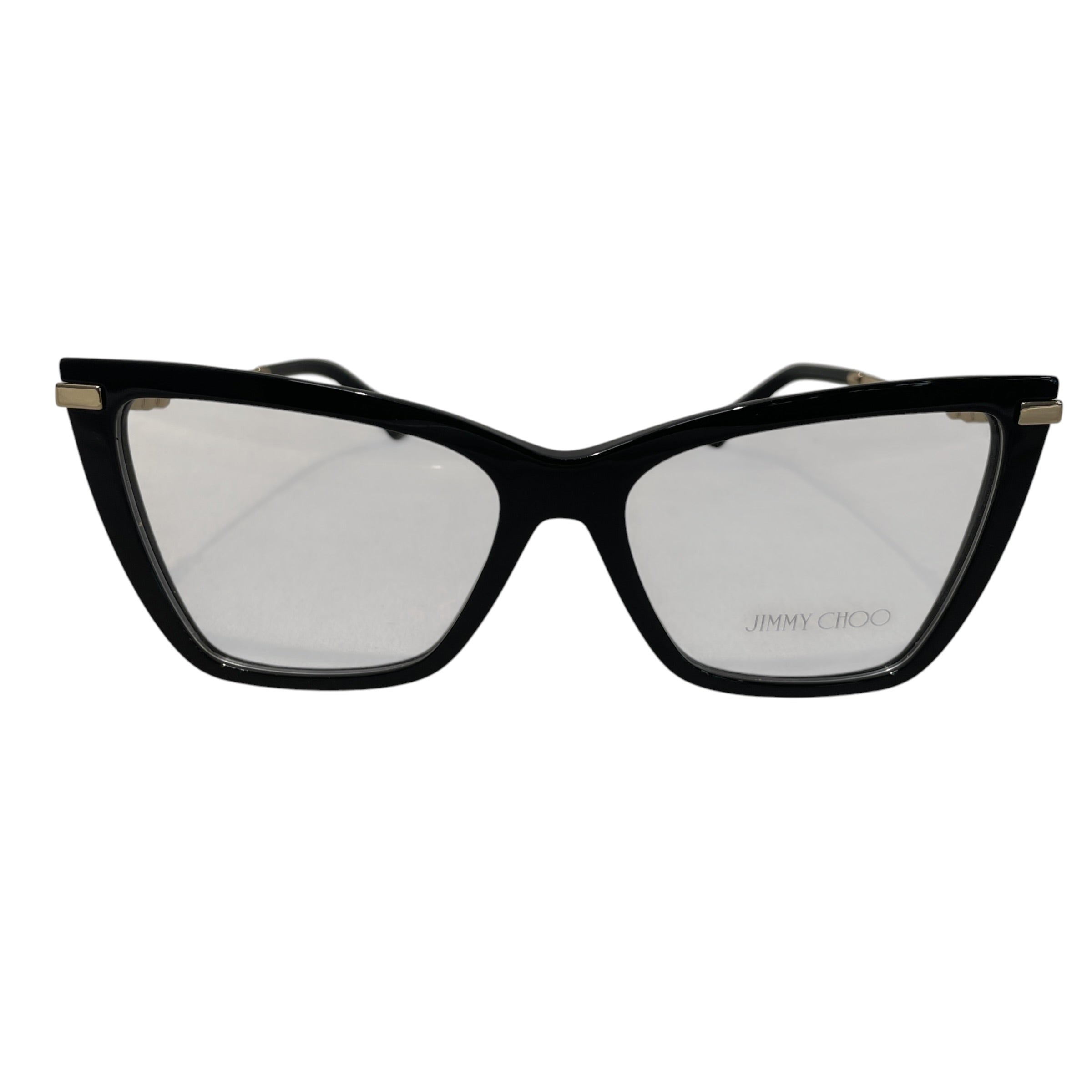 JIMMY CHOO/Glasses/Plastic/BLK/L's/ view 1