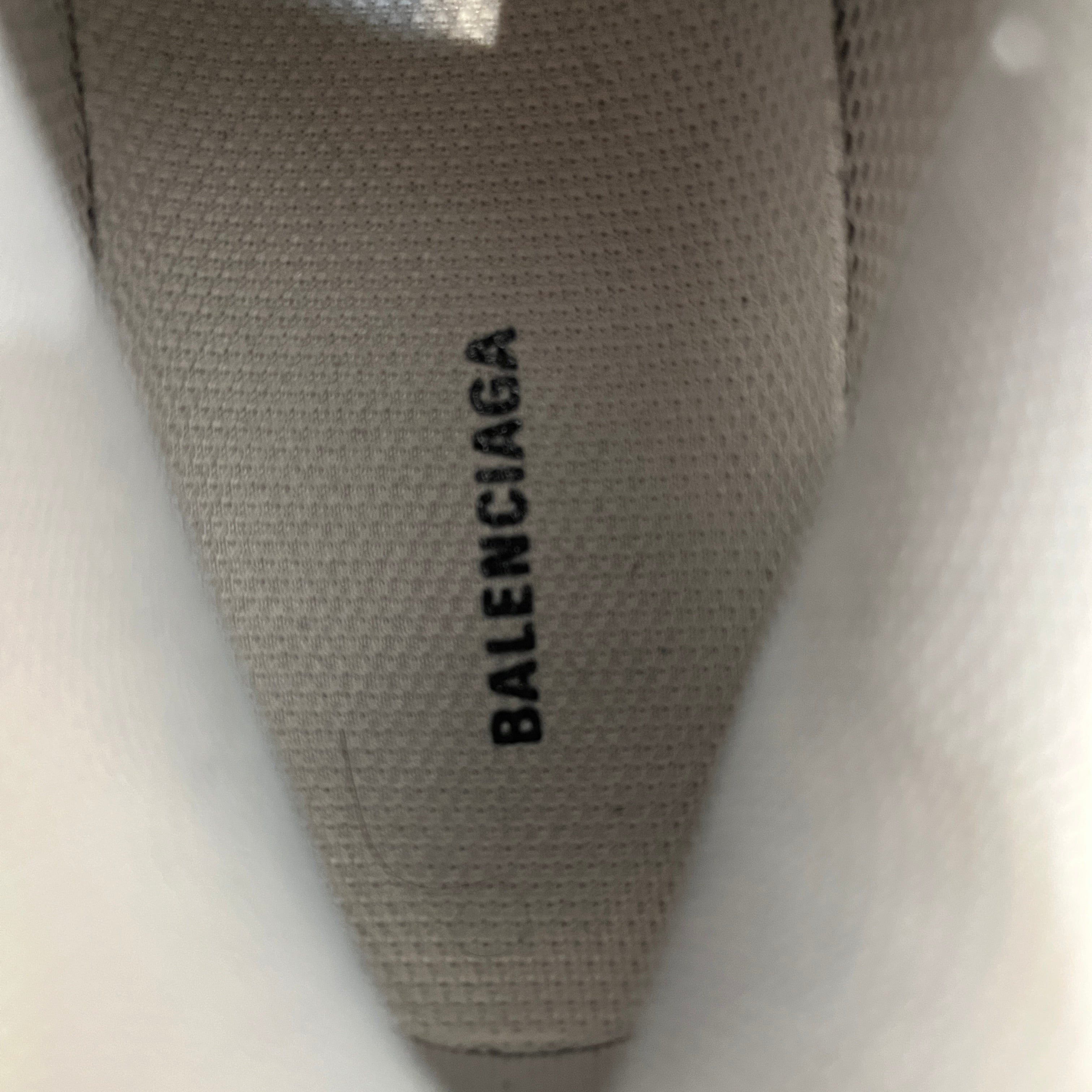 BALENCIAGA/Low-Sneakers/EU 36/Nylon/WHT/Triple S white view 3