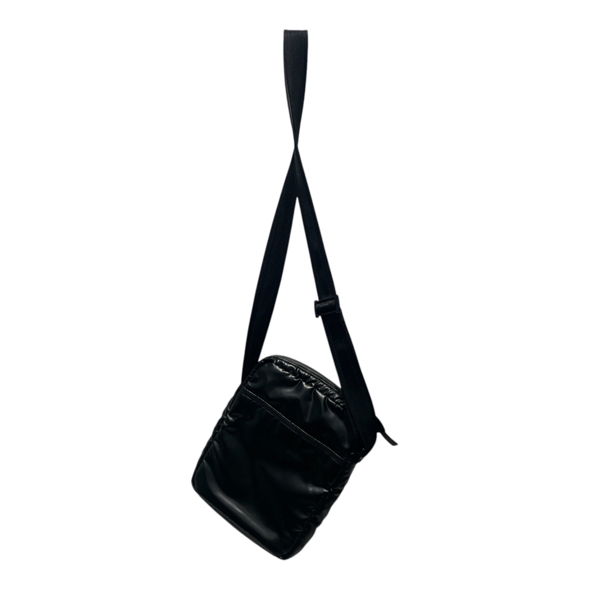 DIESEL/Cross Body Bag/Leather/BLK/LOGO ZIPPER view 2