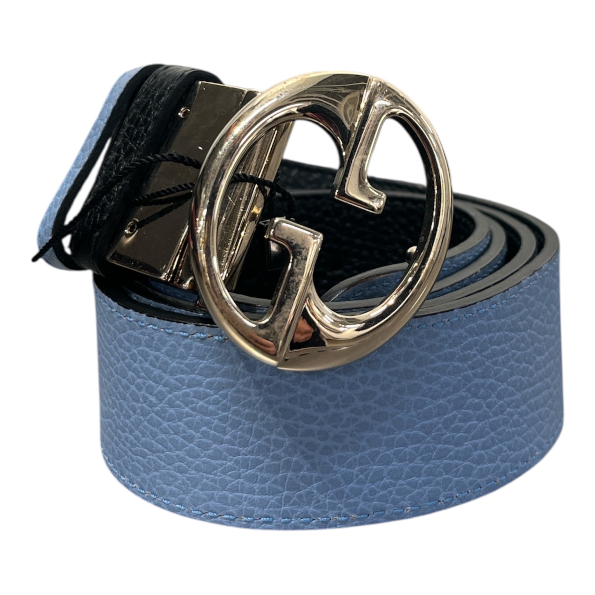 GUCCI/Belt/Leather/BLU/ view 1