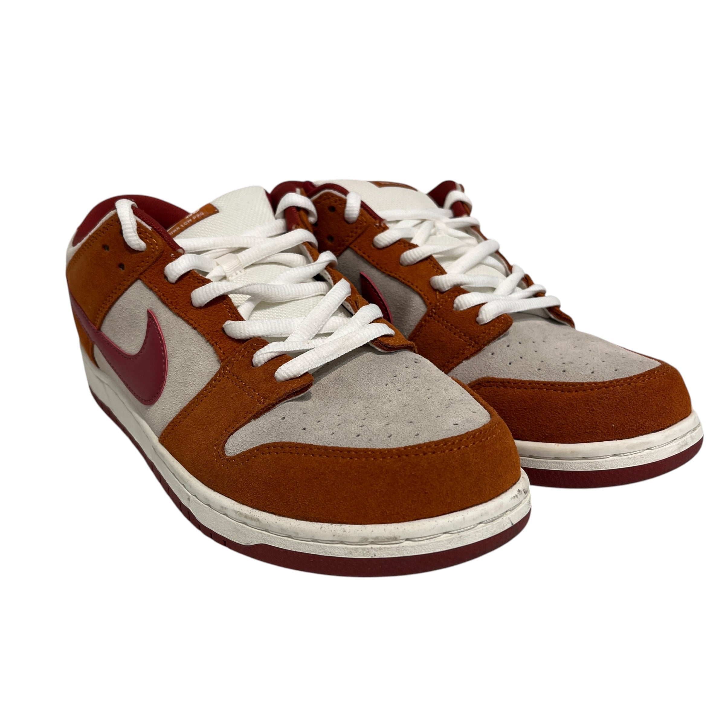 NIKE SB/Low-Sneakers/US 12/Suede/ORN/cedar dunk low view 1