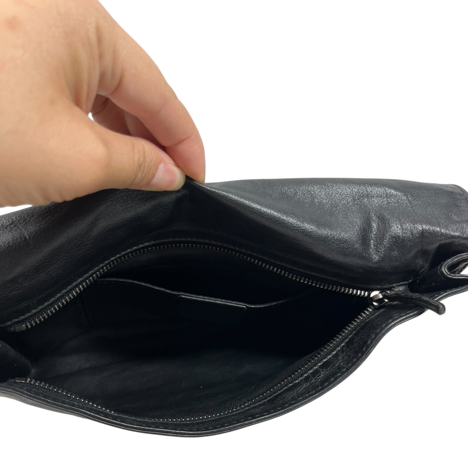 GUCCI/Long Wallet/Lambskin/BLK/Leather Clutch Bag view 5