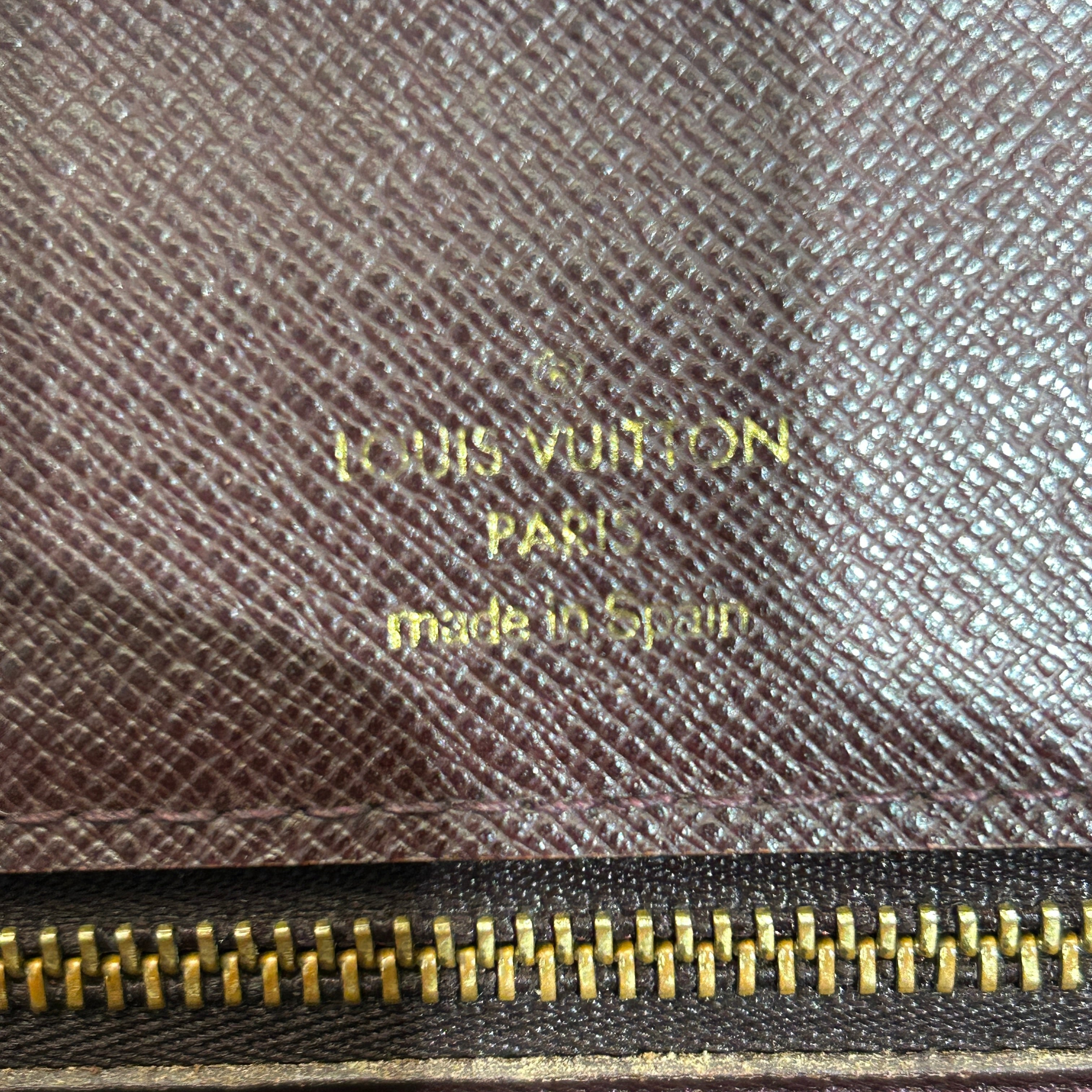 LOUIS VUITTON/Clutch Bag/Leather/BRW/Taiga Selenga view 5