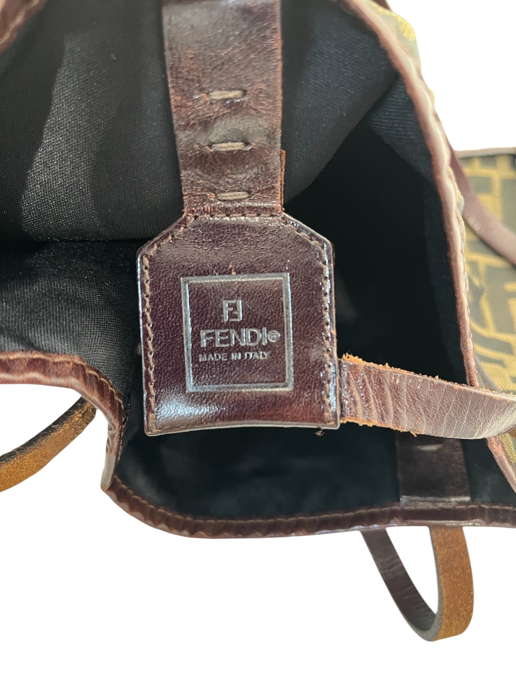FENDI/Hand Bag/M/All Over Print/BRW/brown trimming view 7