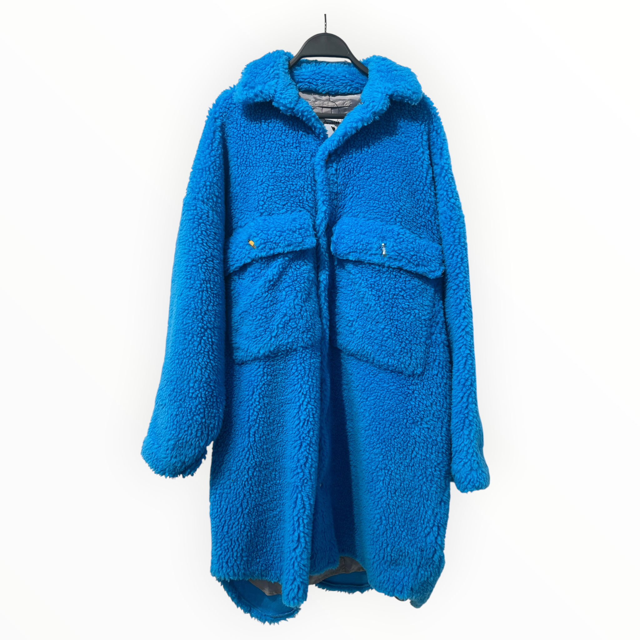 doublet/Jacket/S/Fur/BLU/Single Breasted/BEVERAGE CONTAINER BUTTONS view 1