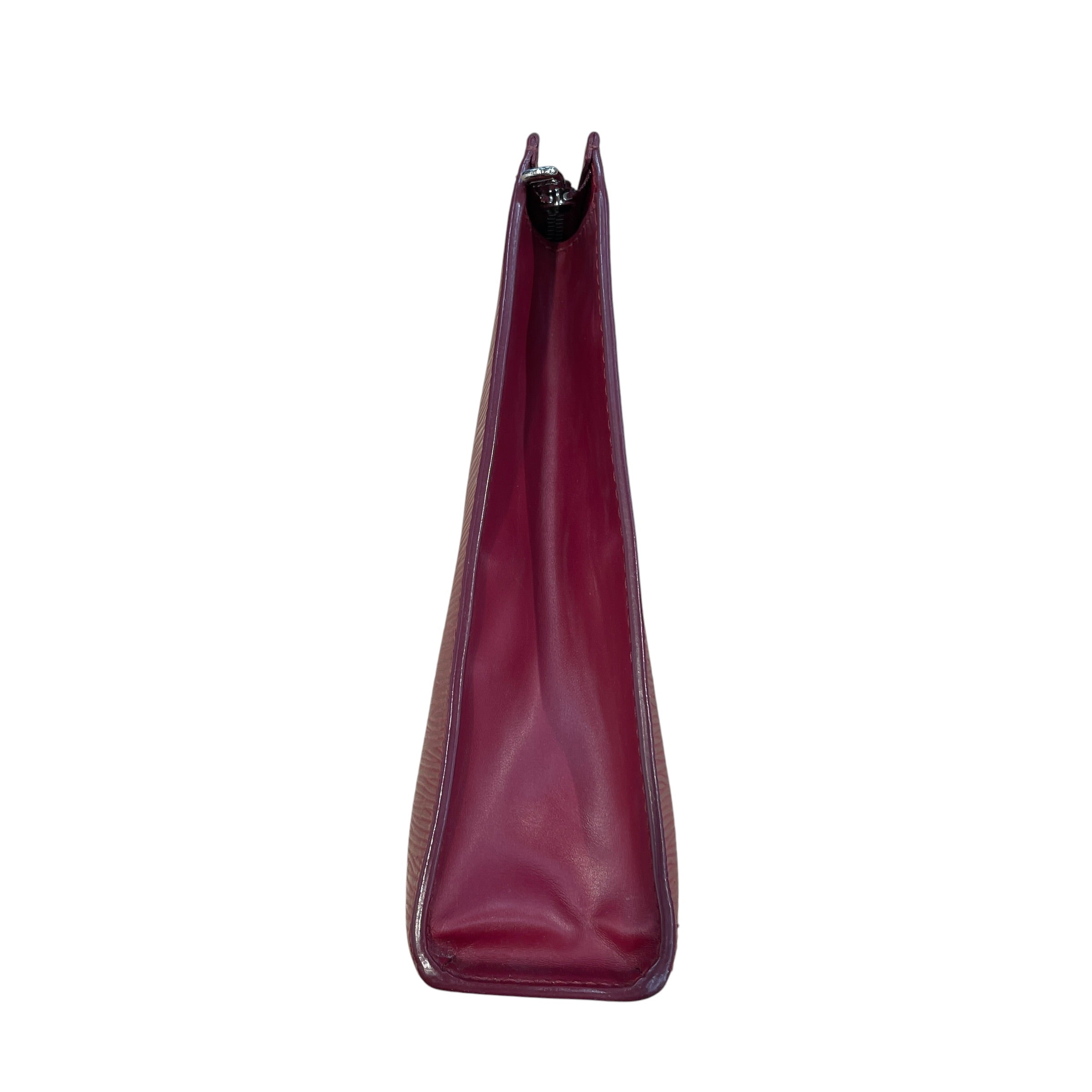 LOUIS VUITTON/Pouch/Leather/RED/TA2148 RED EPI LEATHER POUCH view 4