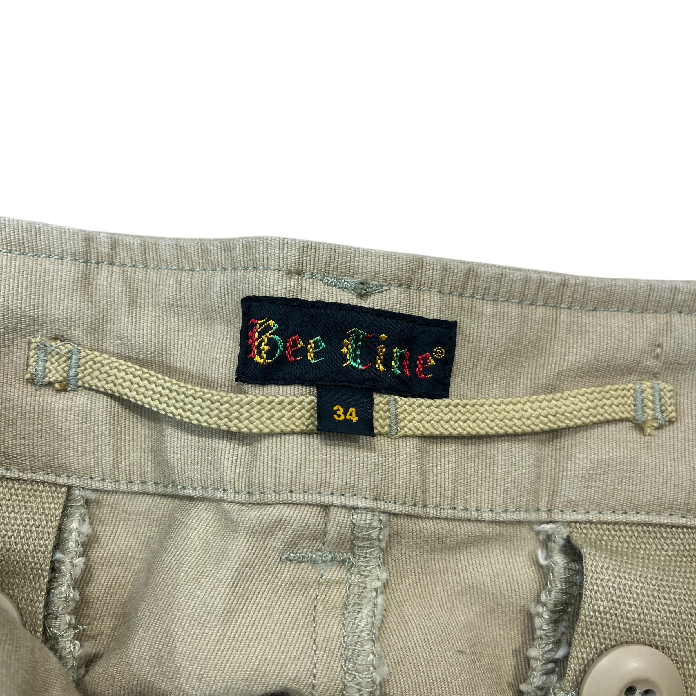 BILLIONAIRE BOYS CLUB/Cargo Pants/34/Cotton/CML/BEE LINE CARGOS SIDE POCKETS view 3