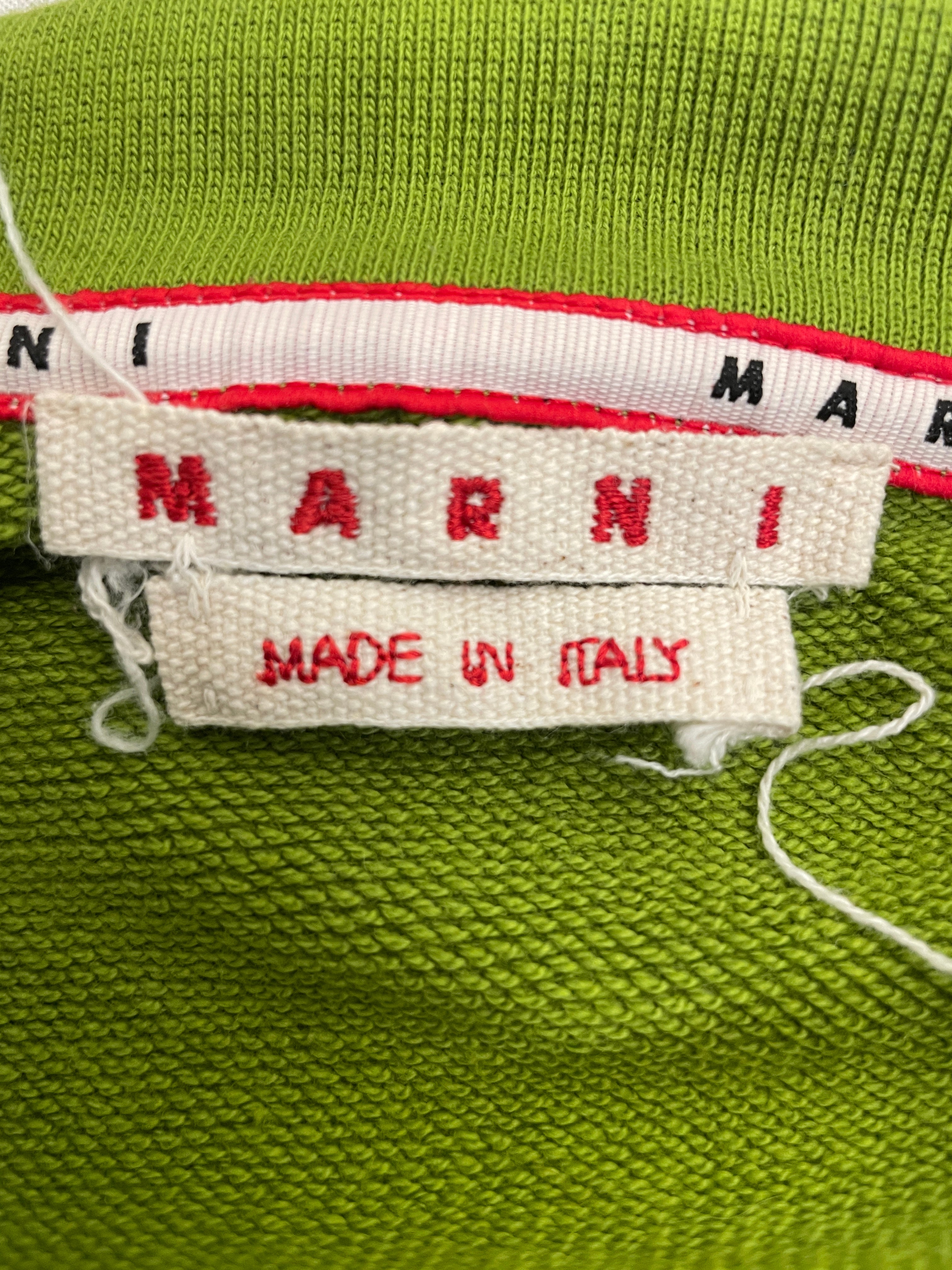 MARNI/Sweatshirt/50/Graphic/Cotton/GRN/ view 3