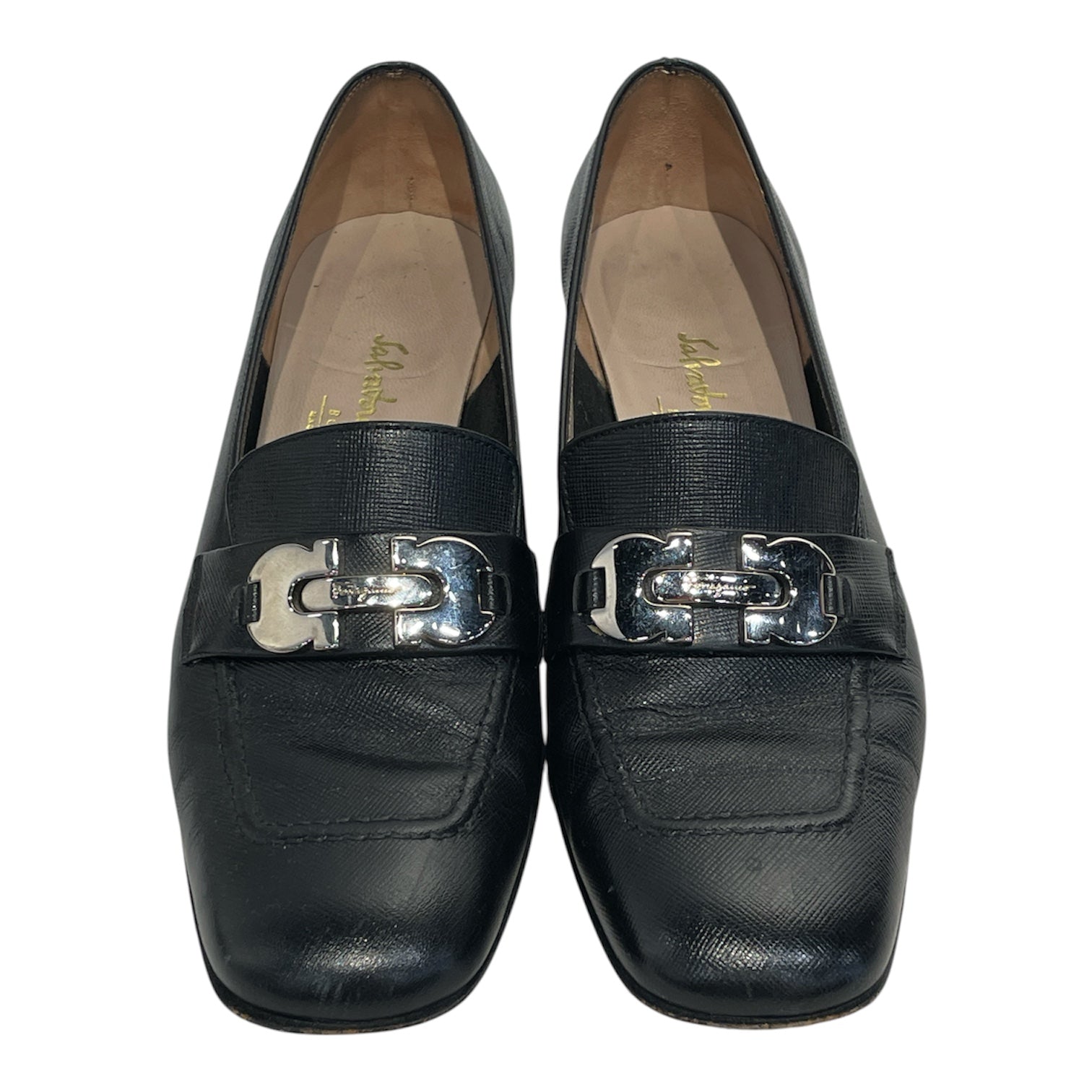 Salvatore Ferragamo/Dress Shoes/US 7.5/BLK/ view 4