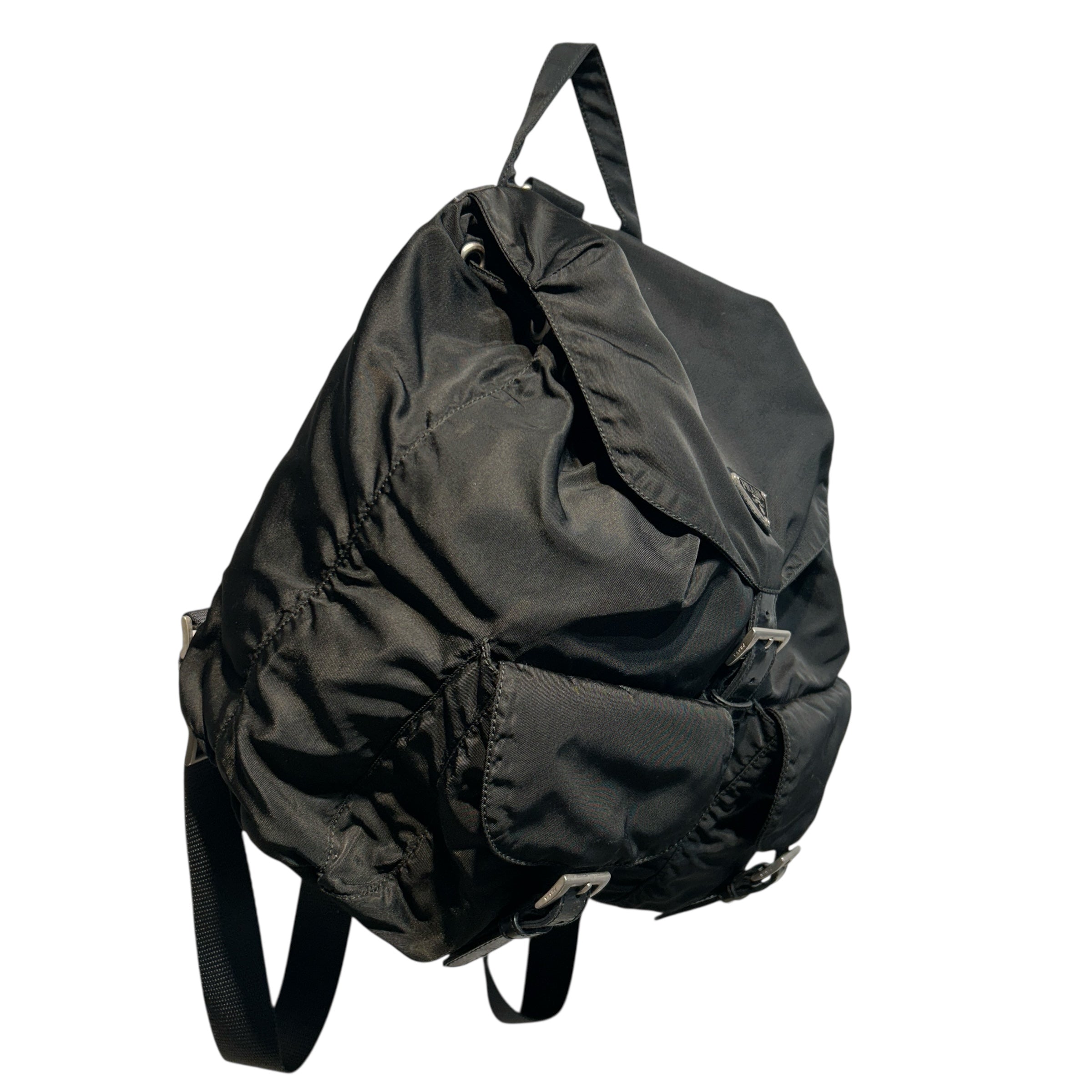 PRADA/Backpack/Nylon/BLK/Tessuto Nylon view 6