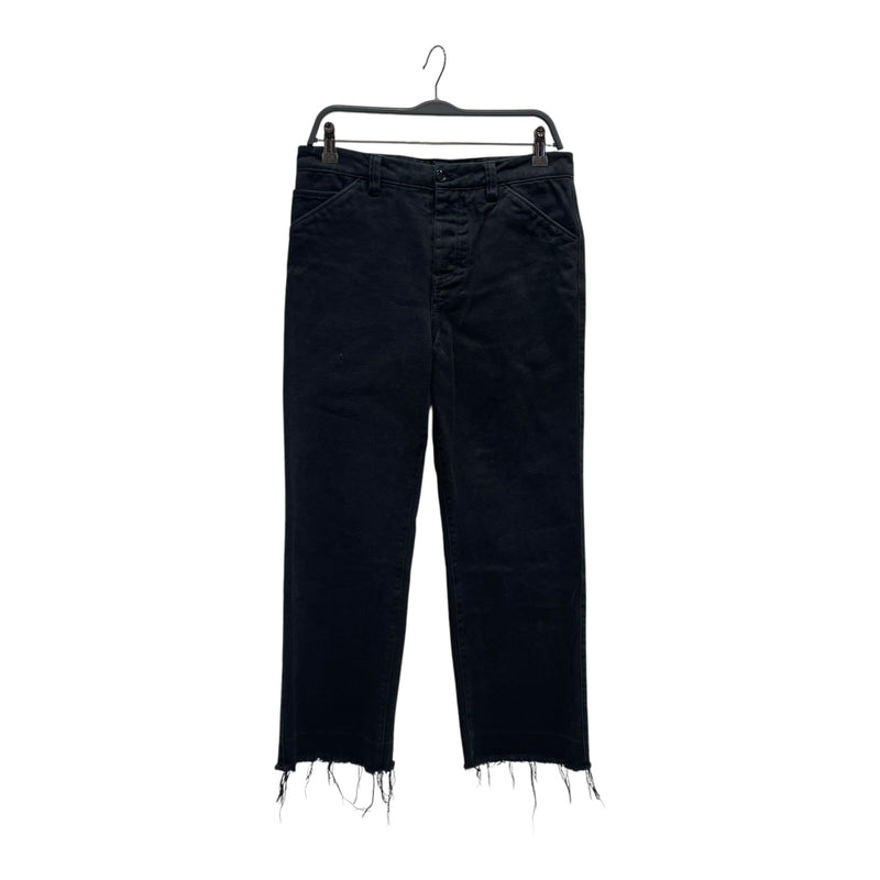 Acne Studios/Straight Pants/46/Cotton/BLK/FN-MN-TROU000010