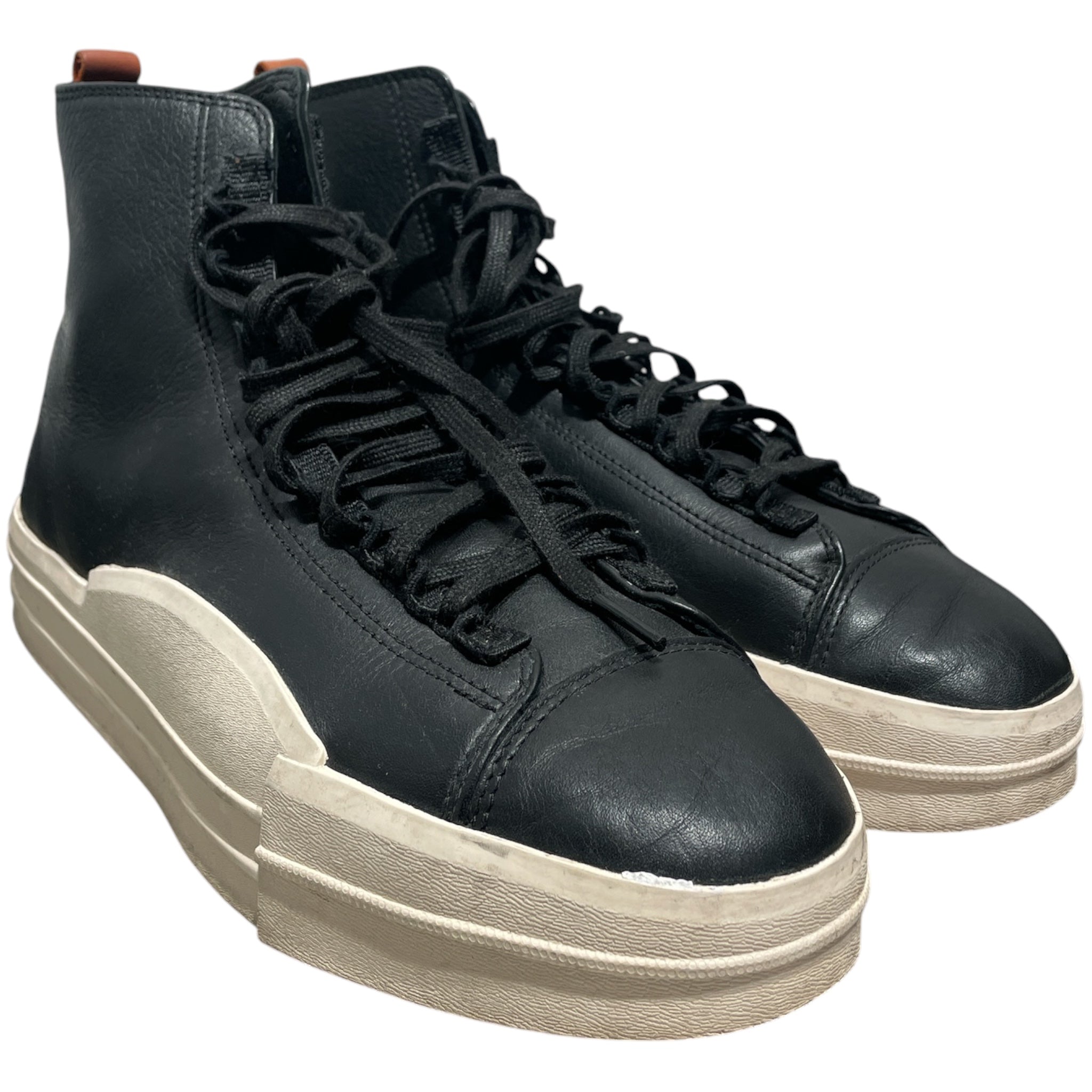 Y-3/Hi-Sneakers/US 9/BLK/high trainer view 1