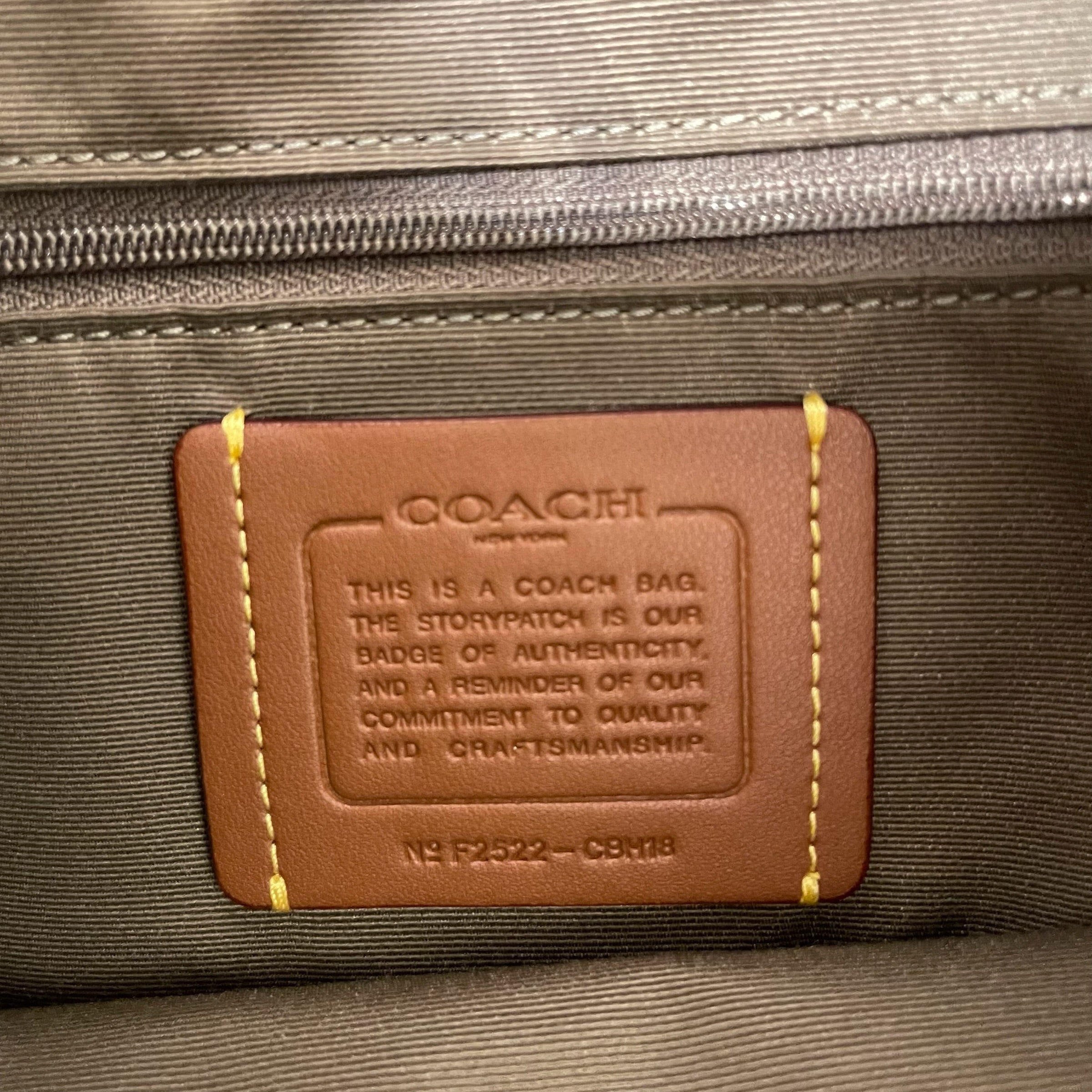 COACH/Basket Bag/Faux Leather/KHK/Jude Bag view 7