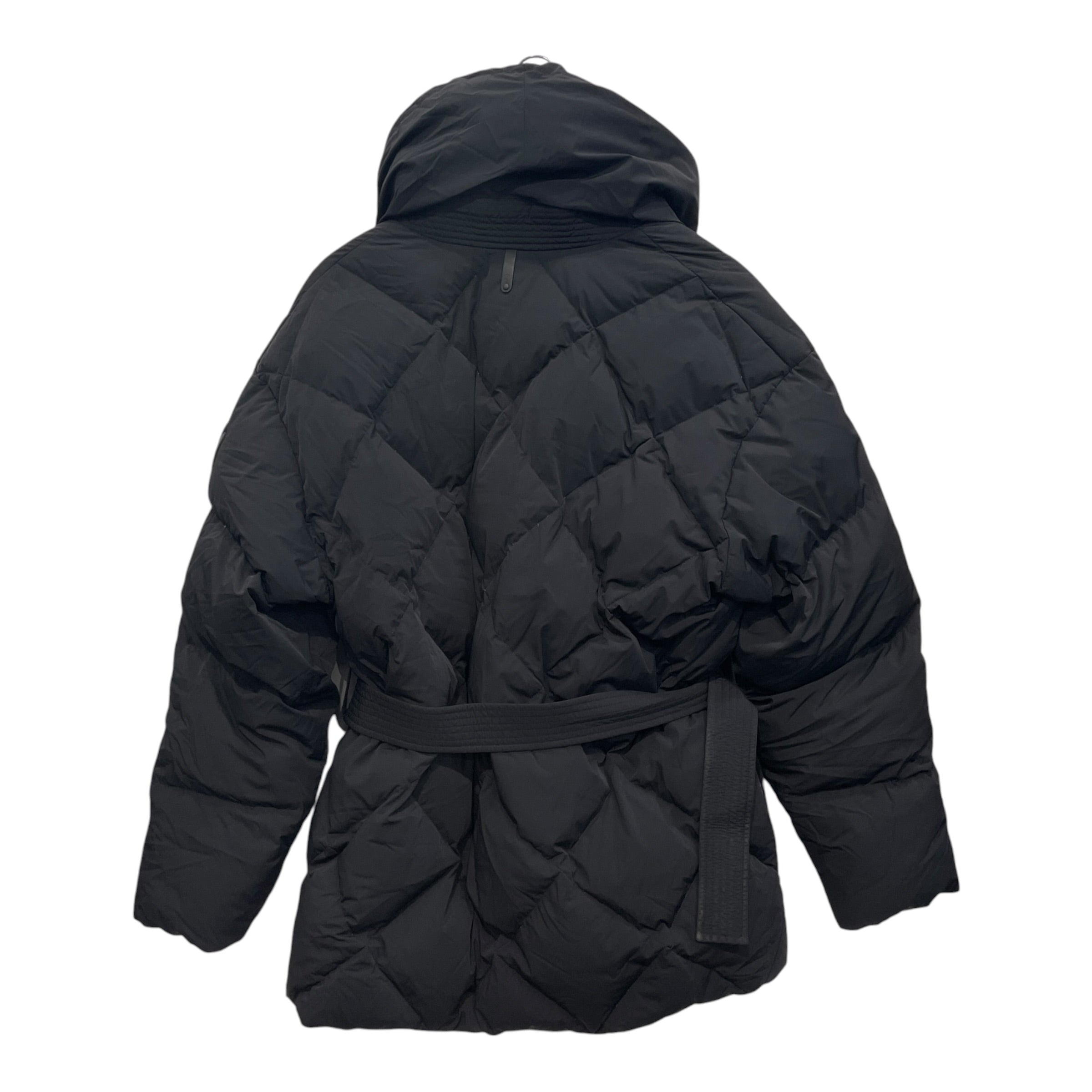 MACKAGE/Coat/L/Nylon/BLK/OLIVE Z FOLDED FRONT W BELT view 2