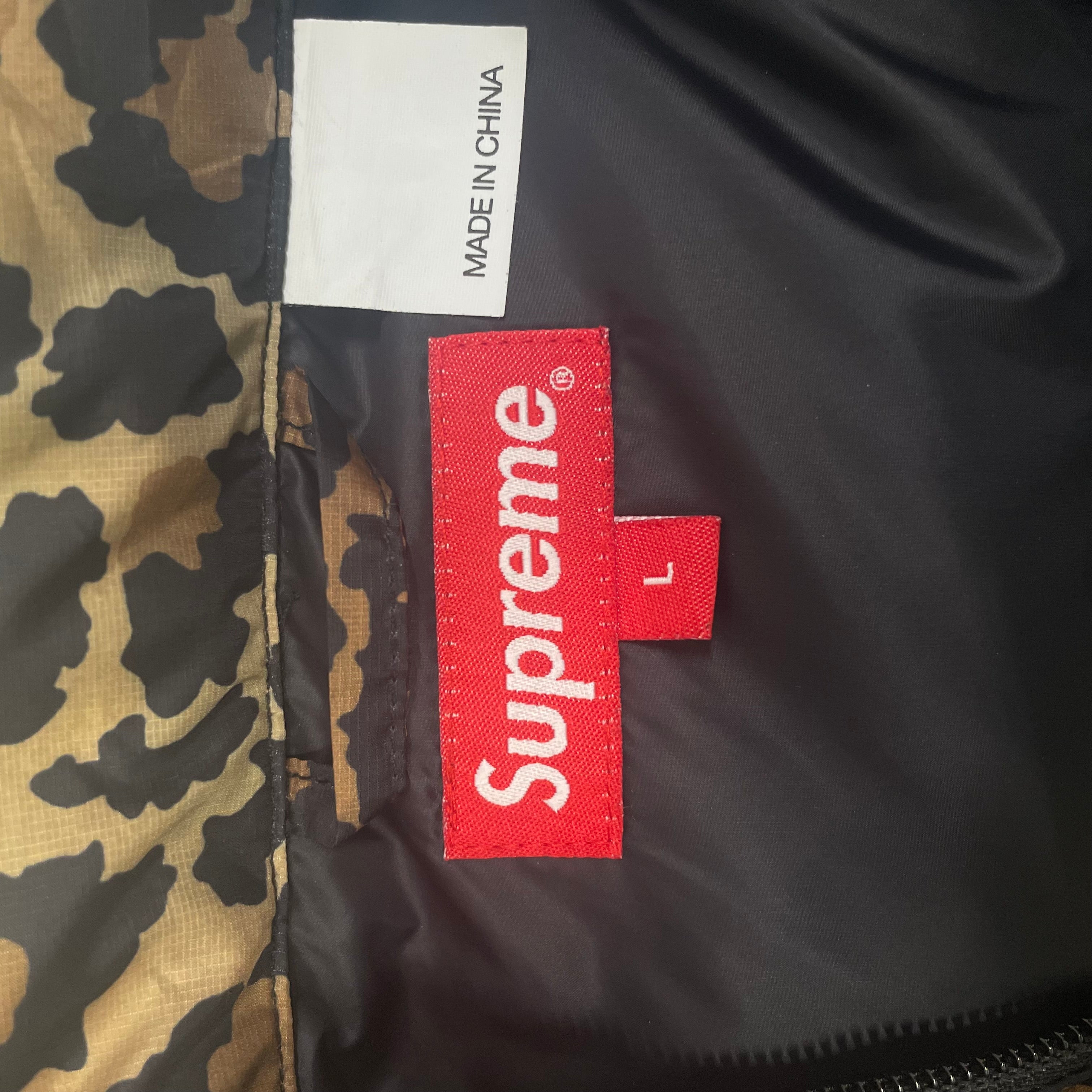 Supreme/Puffer Jkt/L/Nylon/MLT/Animal Pattern/cheetah print view 3