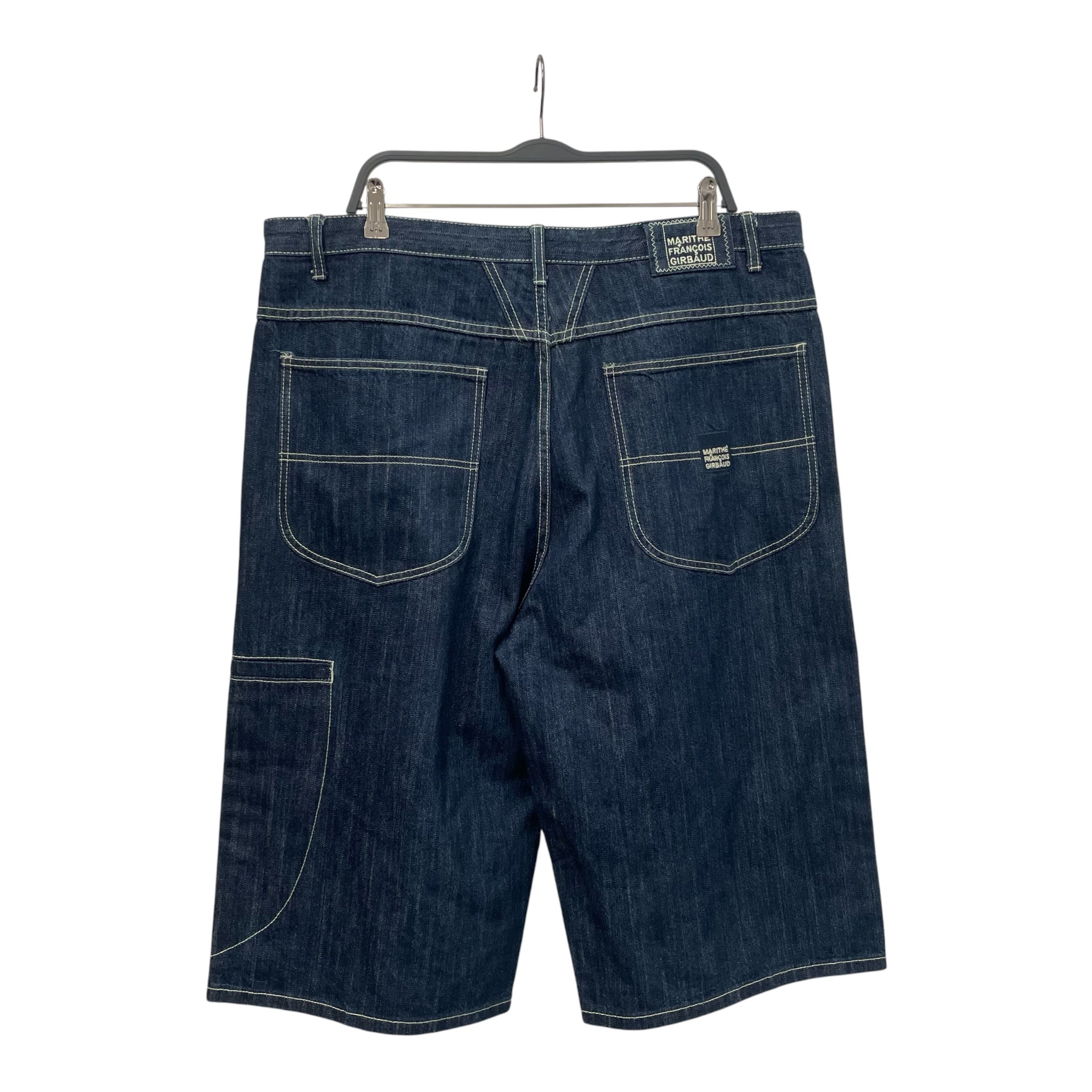 MARITHE FRANCOIS GIRBAUD/Shorts/38/Denim/NVY/2BUTTONFLY view 2