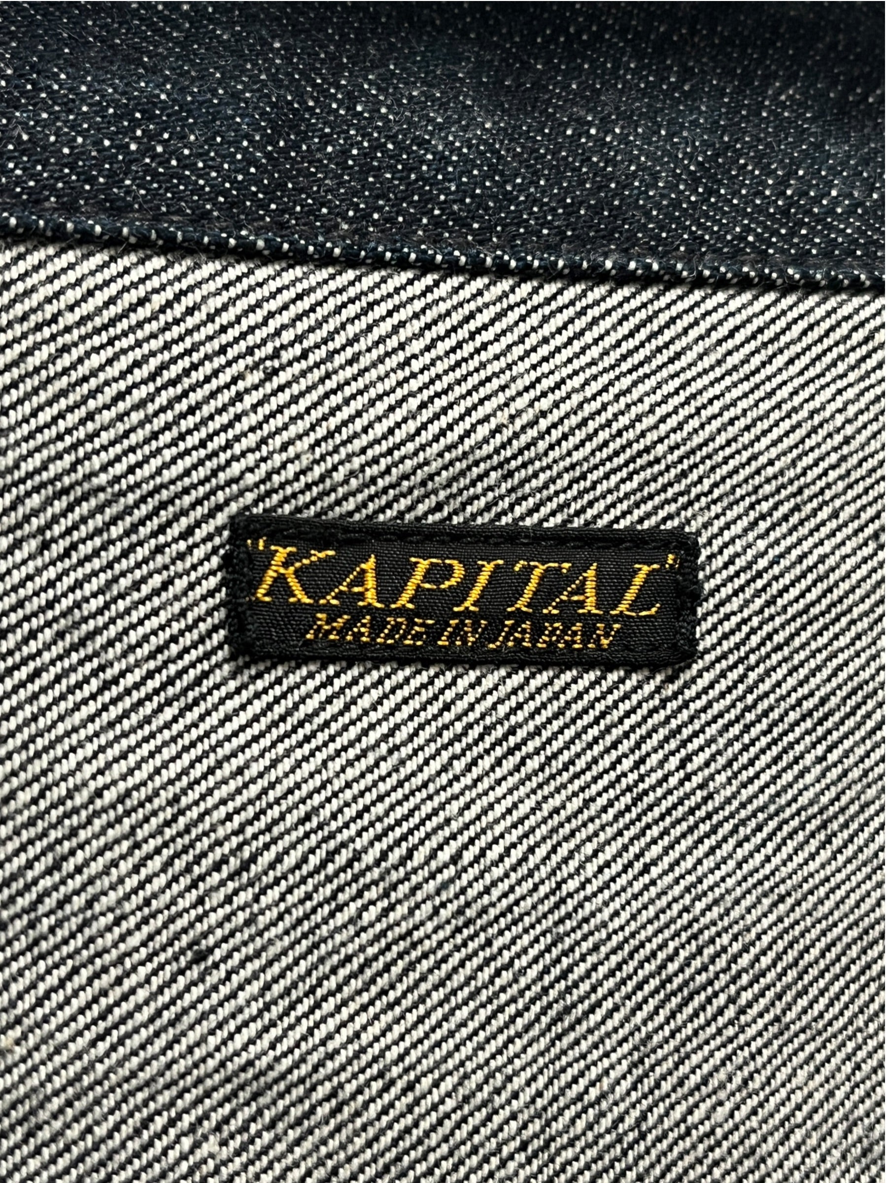 KAPITAL/Denim Jkt/6/Denim/BLU/CENTURY DENIM view 3