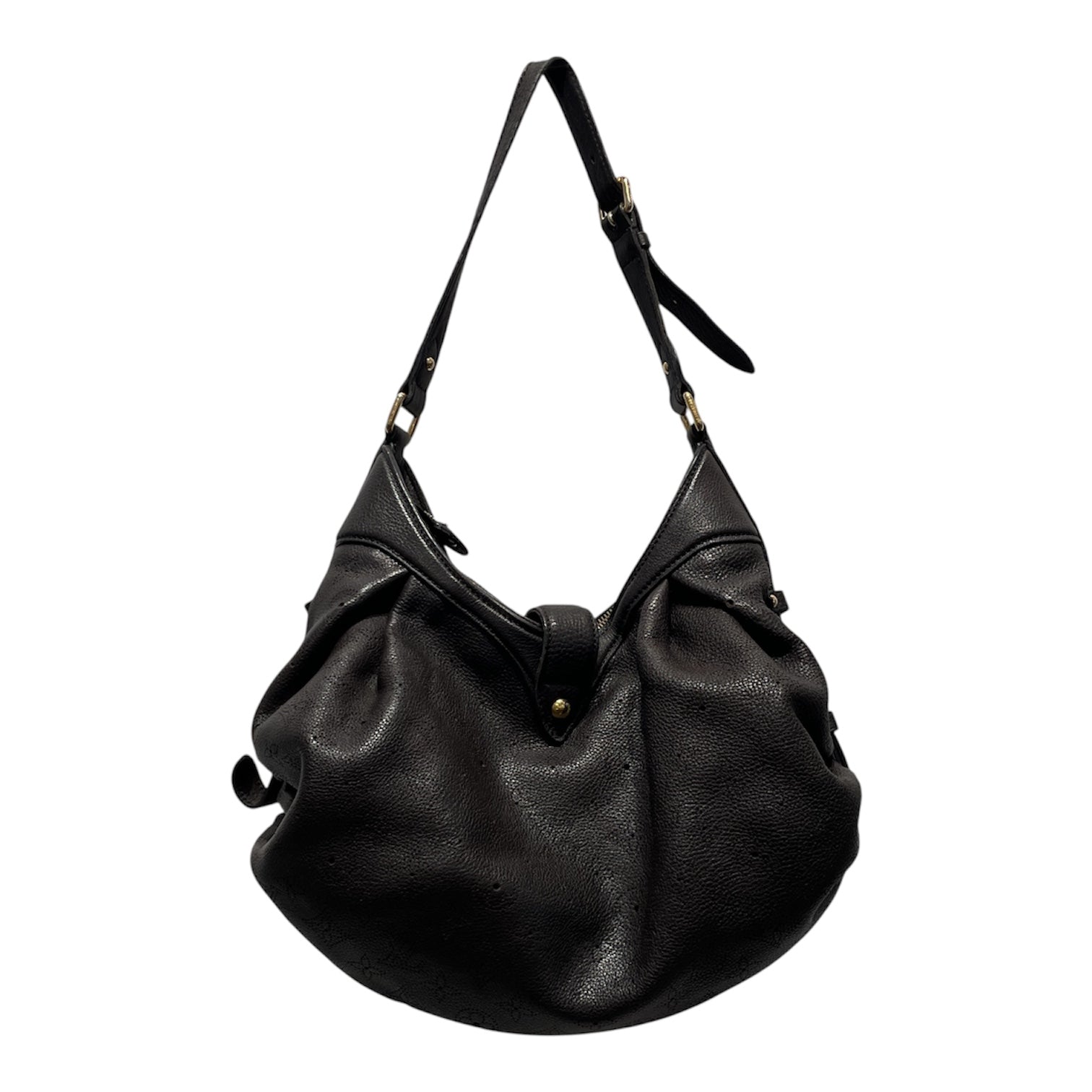 LOUIS VUITTON/Hand Bag/Leather/BRW/MAHINA view 2