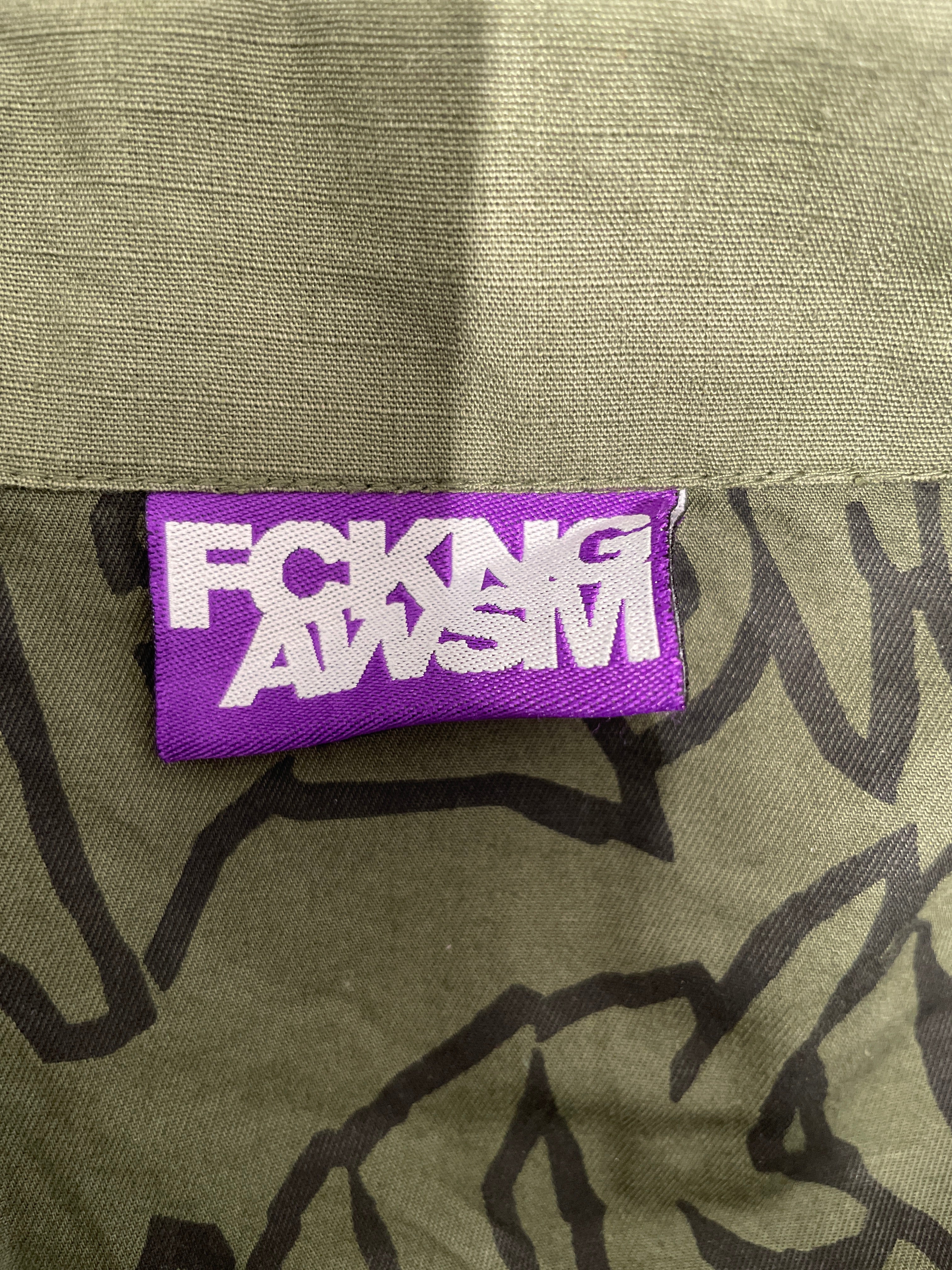 Fucking Awesome/Military Jkt/XL/Cotton/GRN/4 FRONT POCKET(XL) view 3