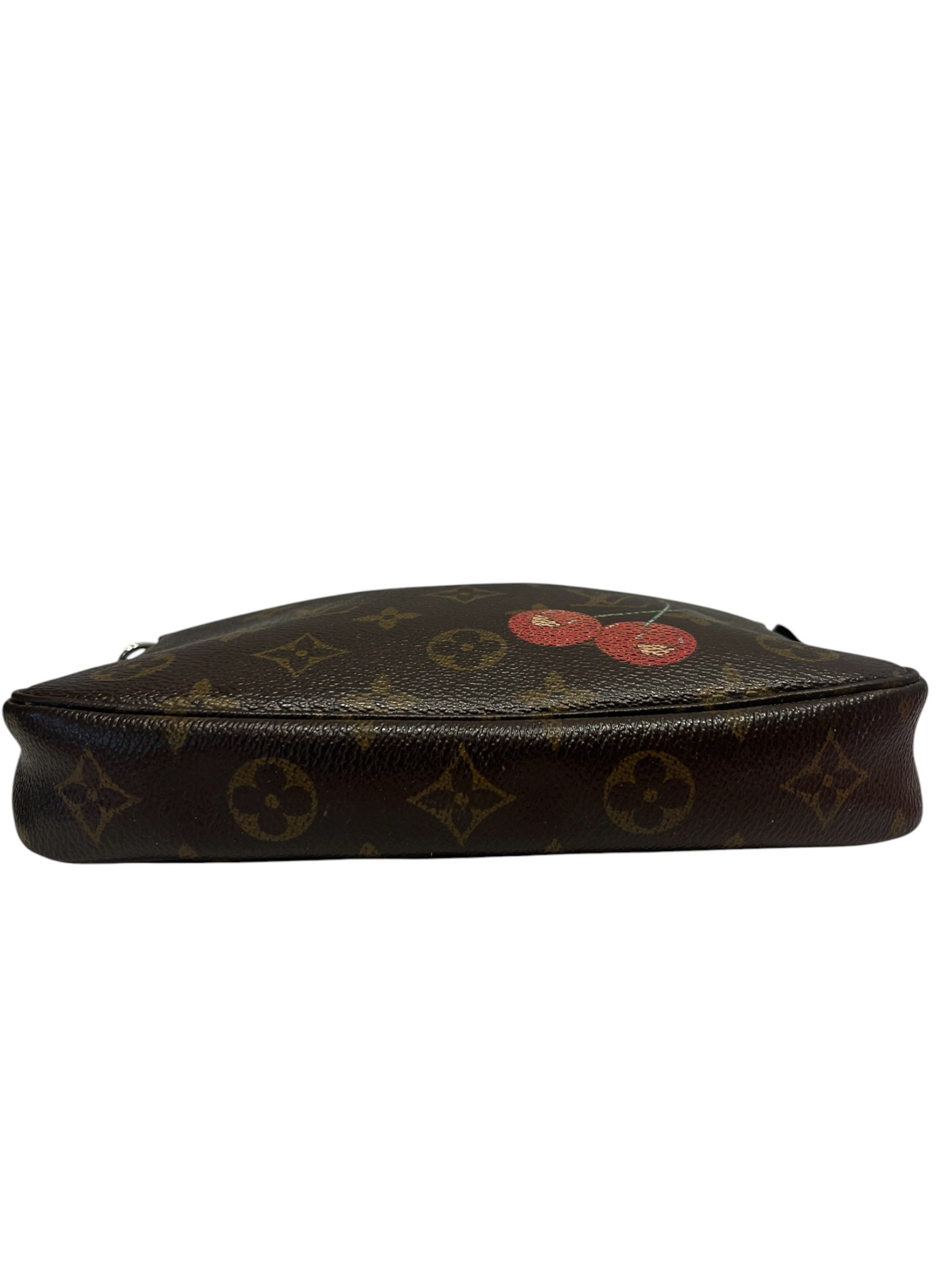 LOUIS VUITTON/Pouch/Monogram/Leather/BRW/CERISES POCHETTE CHERRY view 3