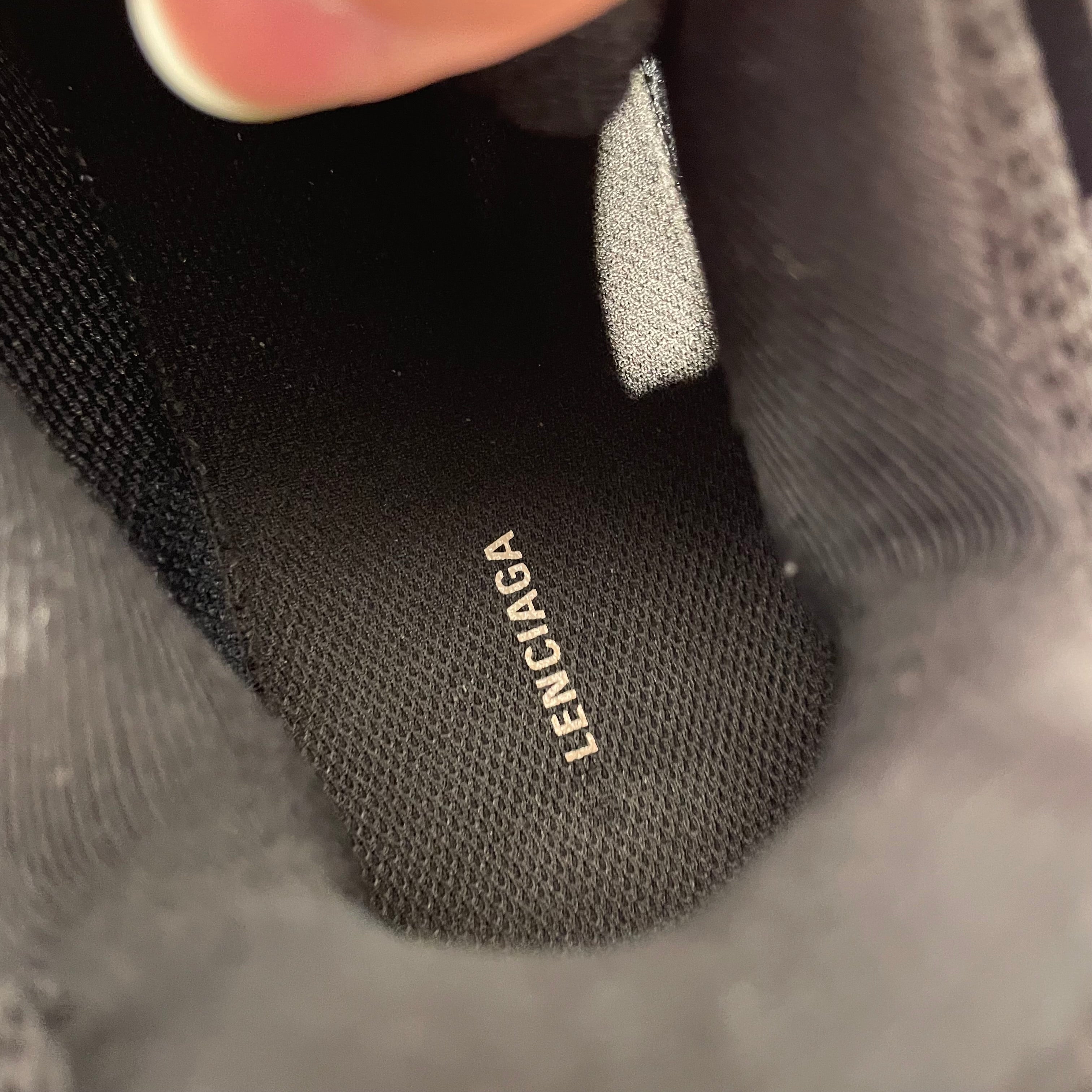 BALENCIAGA/Low-Sneakers/US 9/Nylon/BLK/ view 4