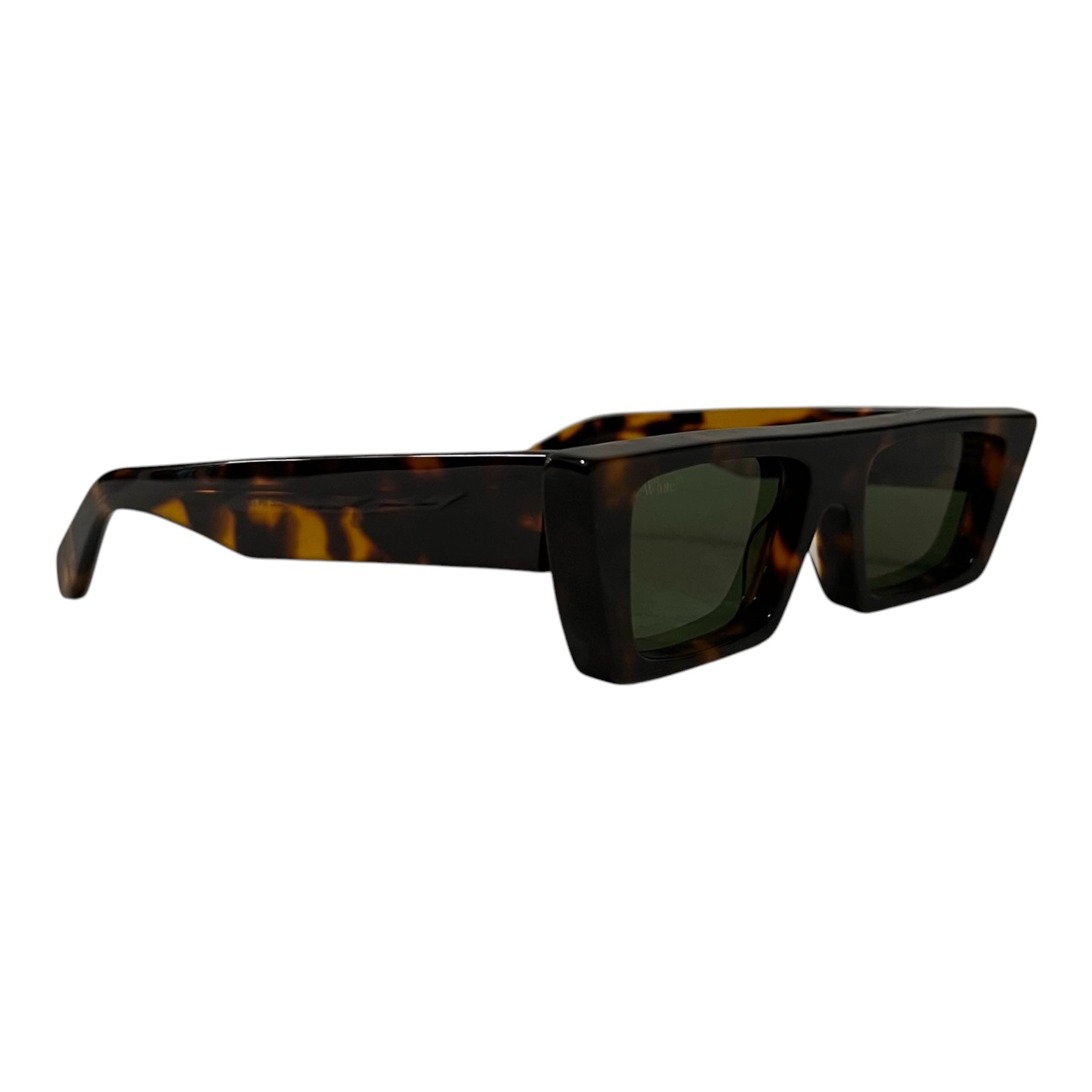 OFF-WHITE/Sunglasses/All Over Print/Tortoiseshell Pattern/BRW/L's/manchester view 3