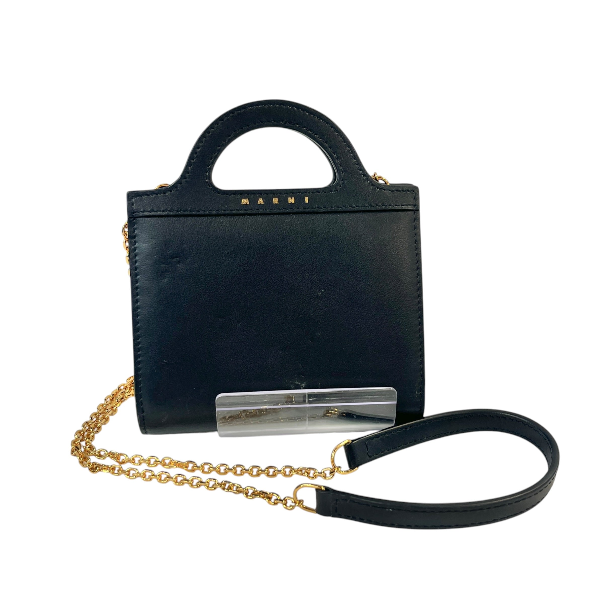 MARNI/Wallet/Leather/BLK/TROICALIA WALLET view 1