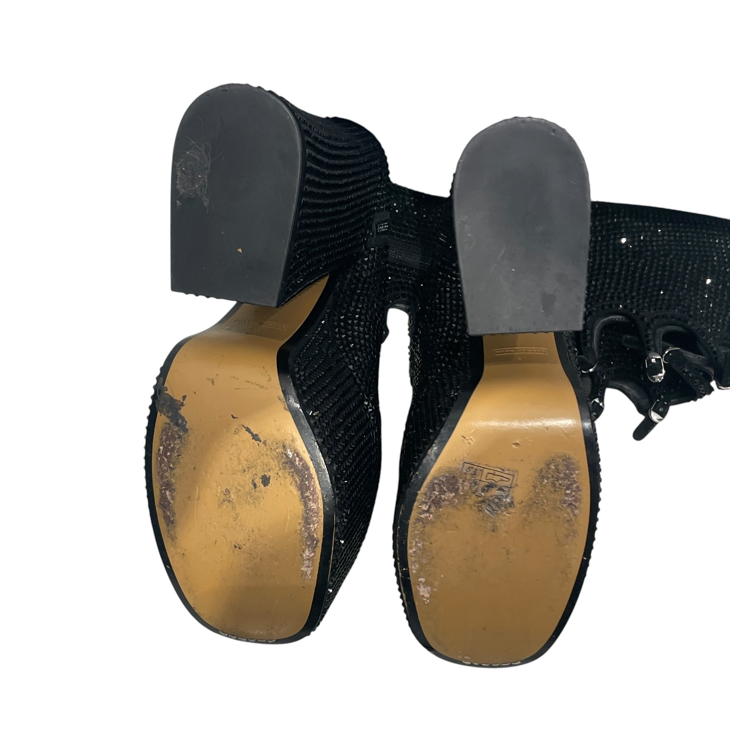 MARC JACOBS/Boots/US 9/Acrylic/BLK/BLACKRHINESTONE view 3