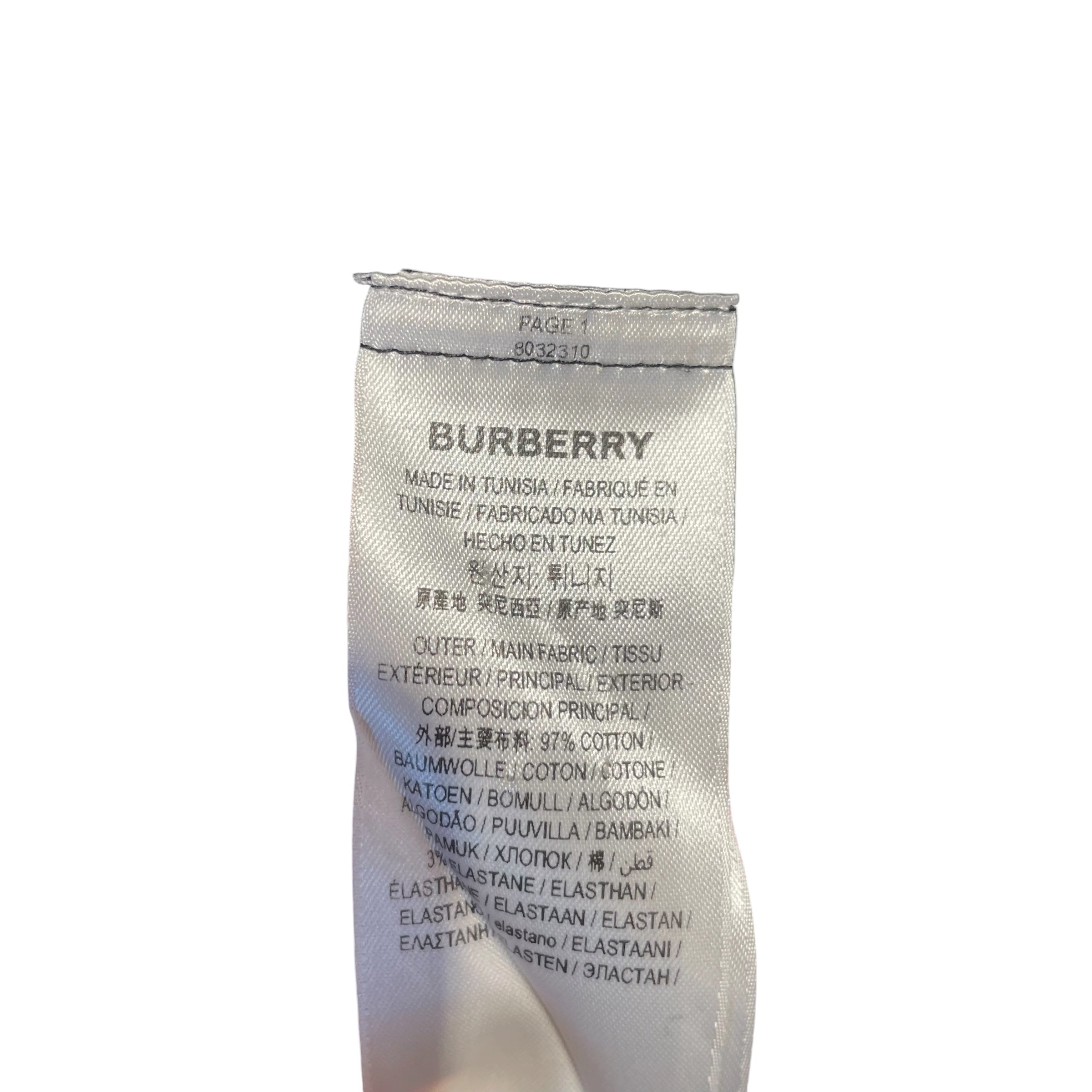 BURBERRY LONDON/Polo Shirt/XL/Cotton/BLK/SMALL EMBROIDERD LOGO view 4