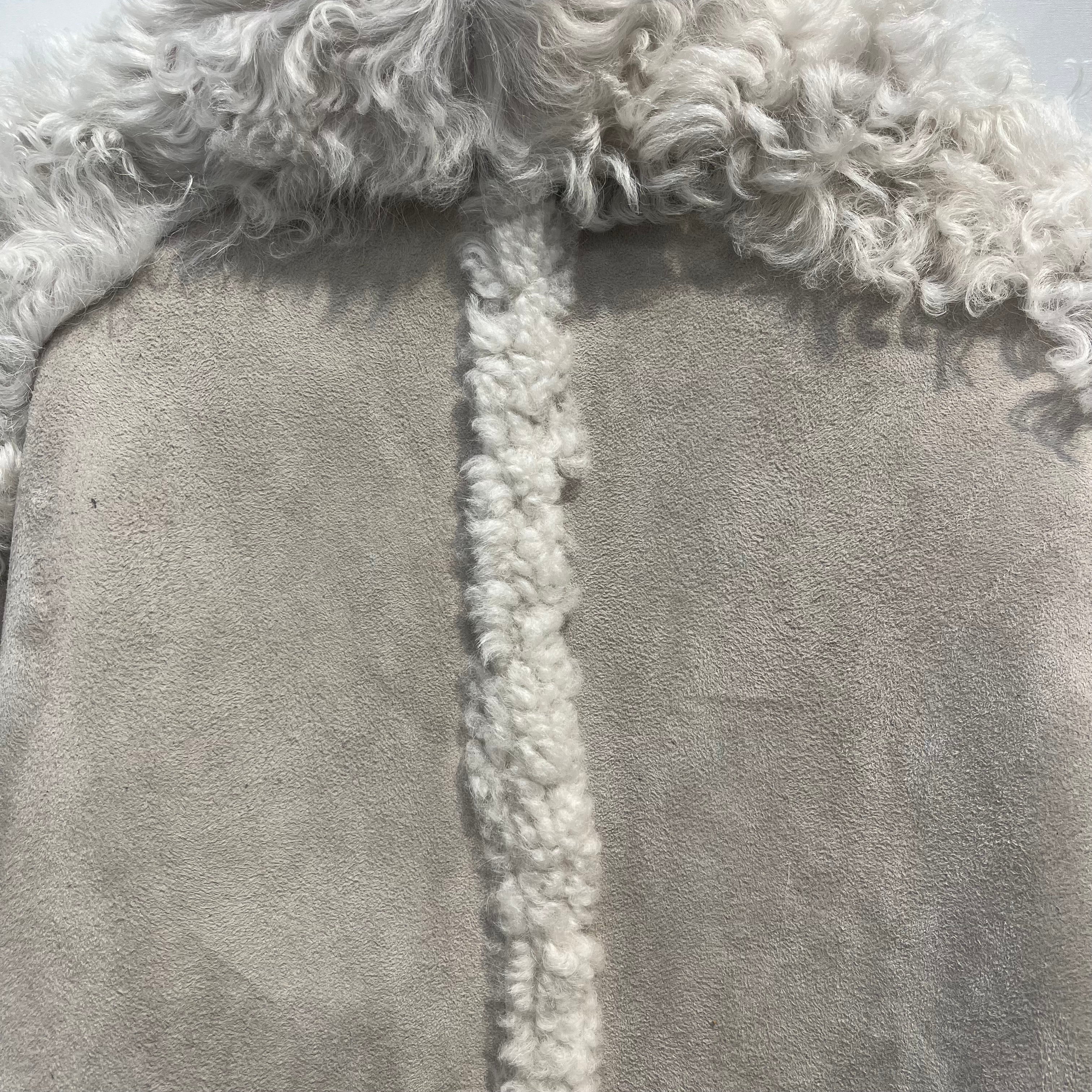 DIESEL/Jacket/50/GRY/runway sherling jacket view 4